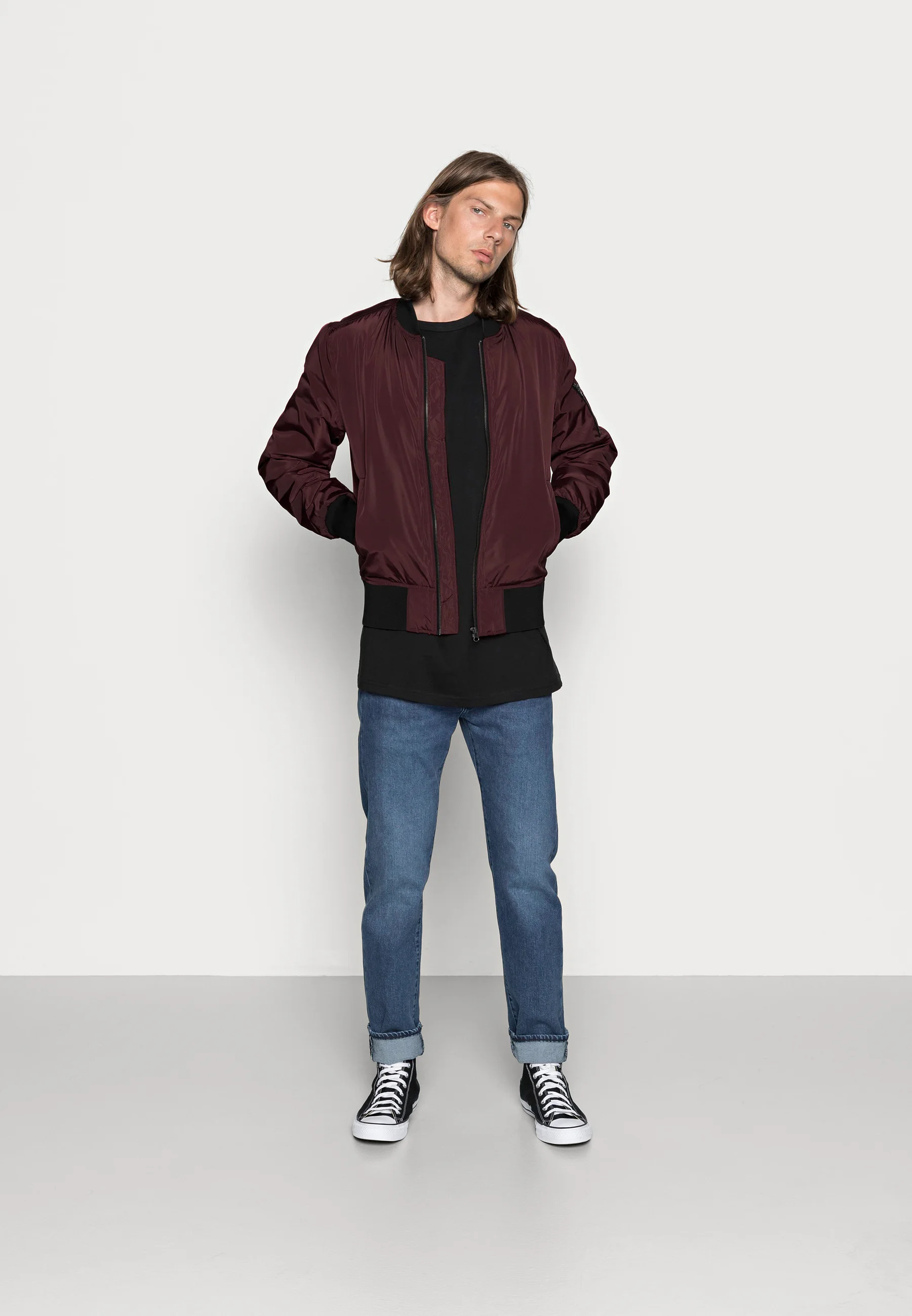 2-TONE BOMBER JACKET - Giubbotto Bomber