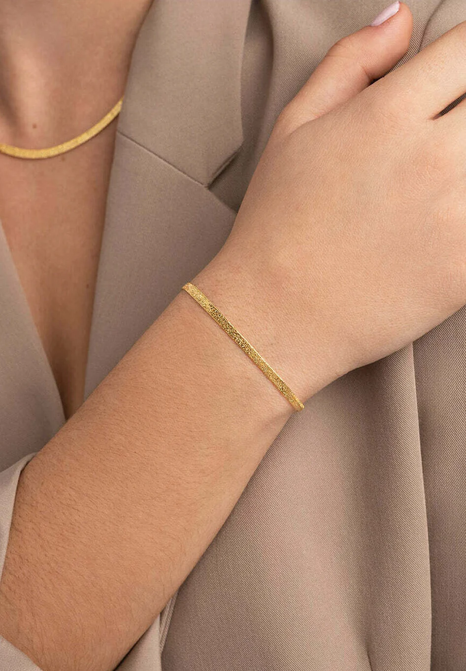 Singularu LISSE SPARKLING - Bracciale