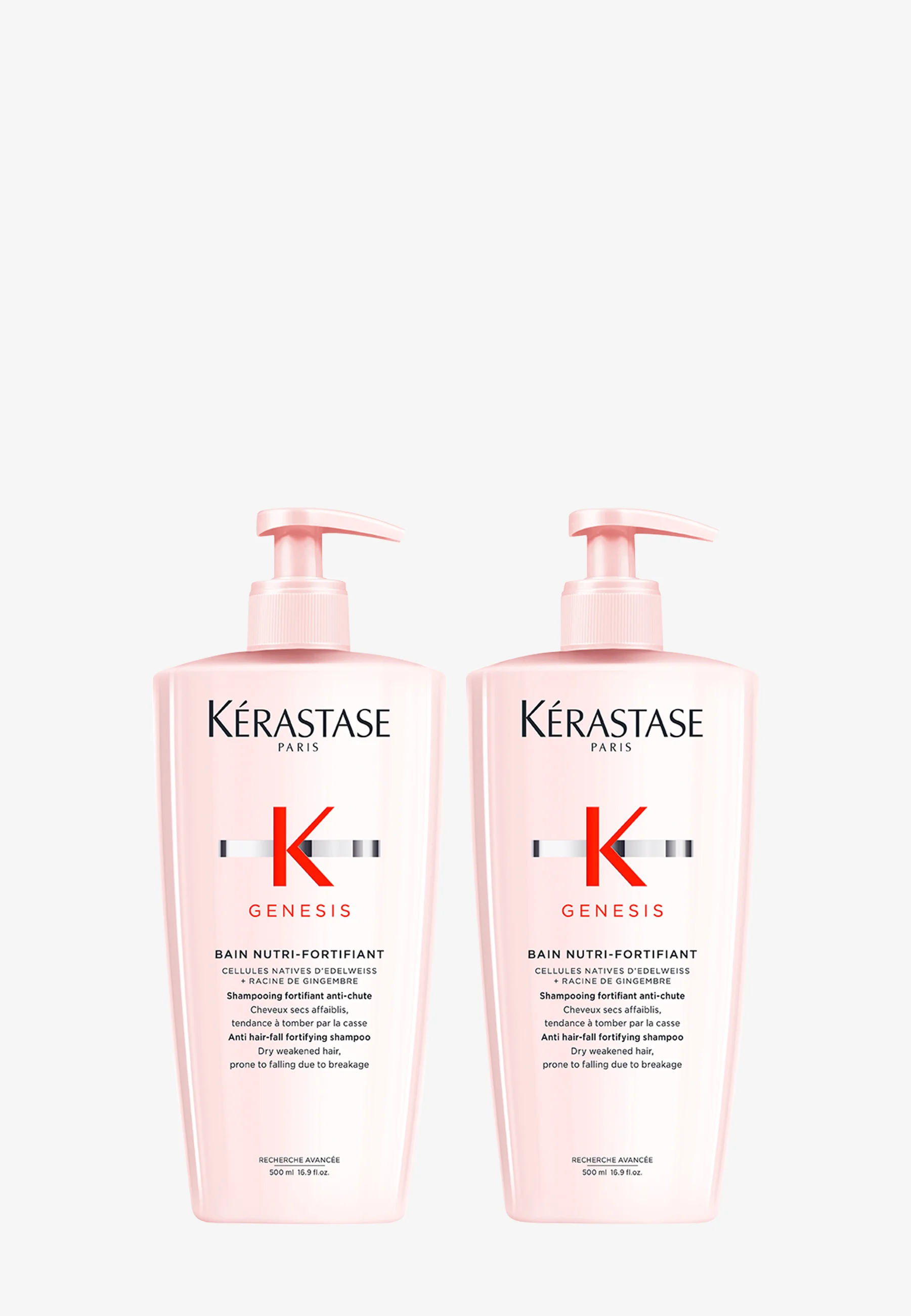 KÉRASTASE BAIN NUTRI-FORTIFIANT 500 ML BUNDLE - Kit capelli