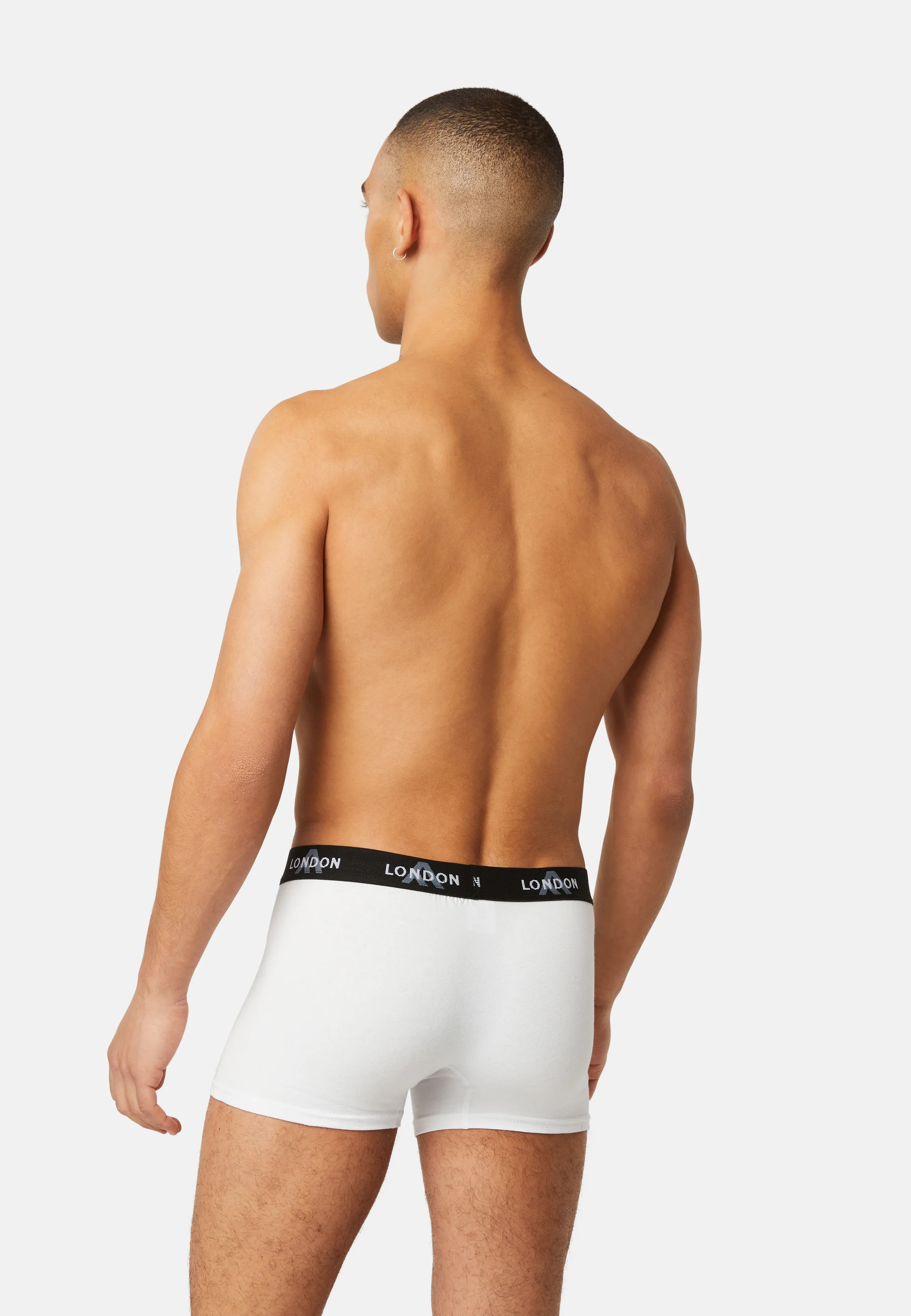 FM London 8-PACK FITTED HIPSTERS BOXER SHORTS - Culotte