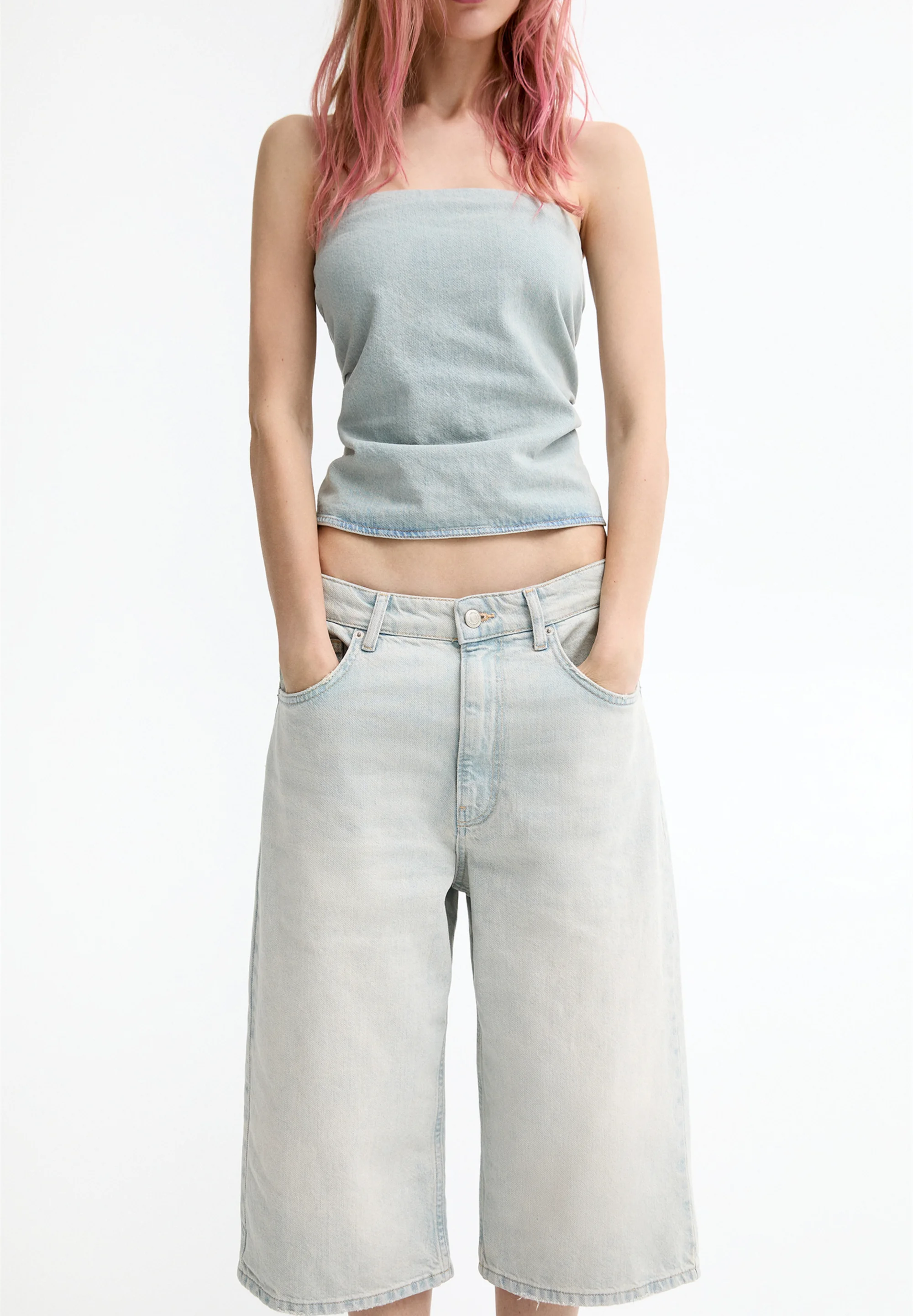 PULL&BEAR Shorts di jeans