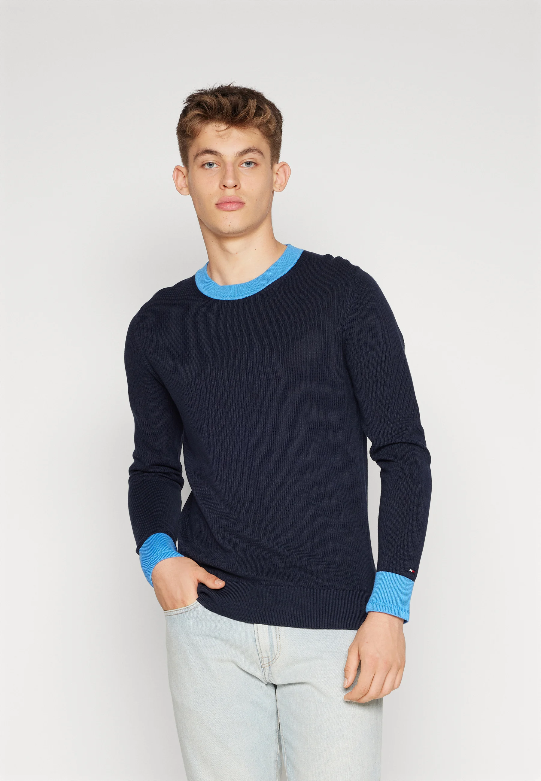 CHAIN RIDGE C NECK - Maglione