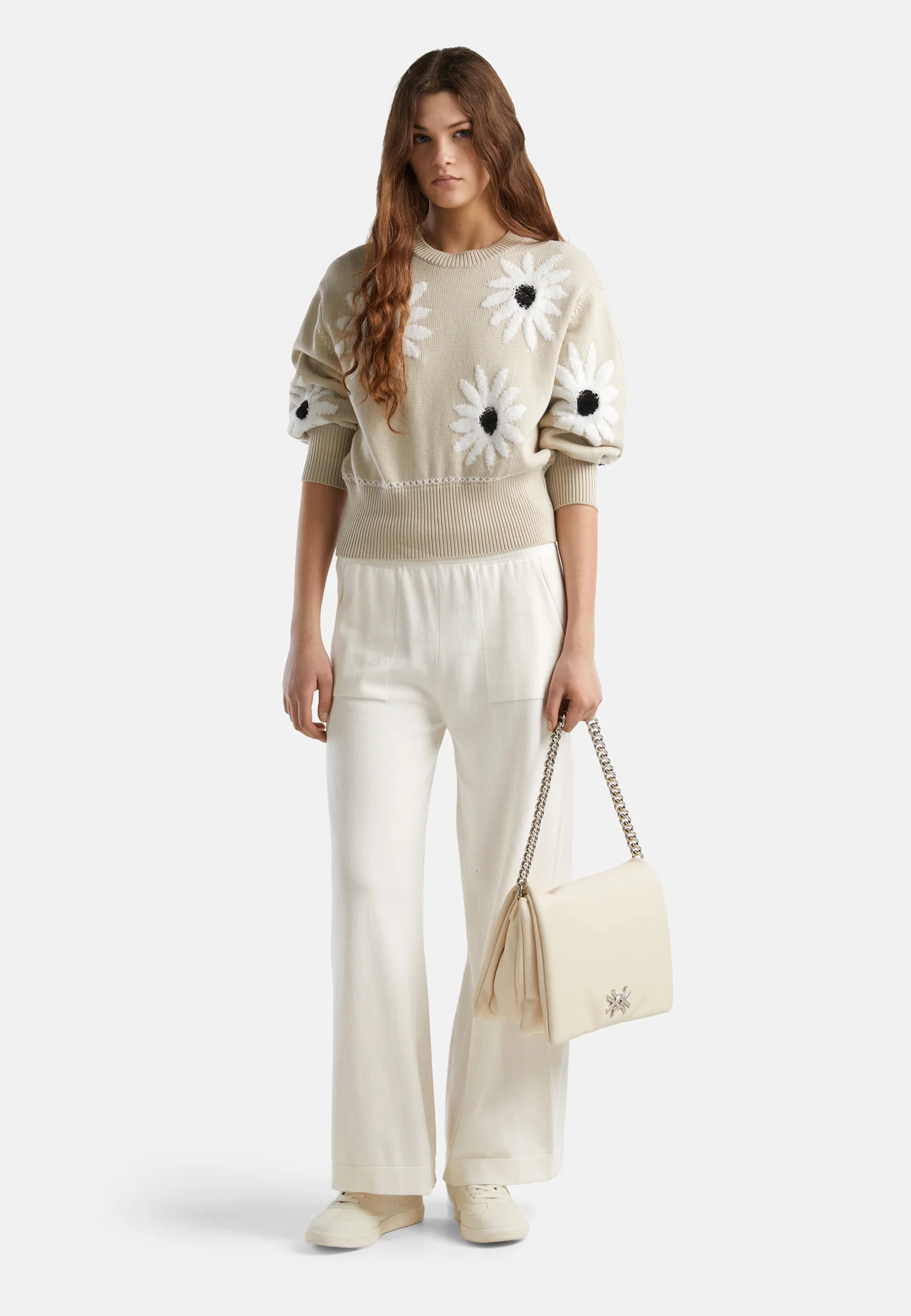 United Colors of Benetton WIDE LEG - Pantaloni sportivi