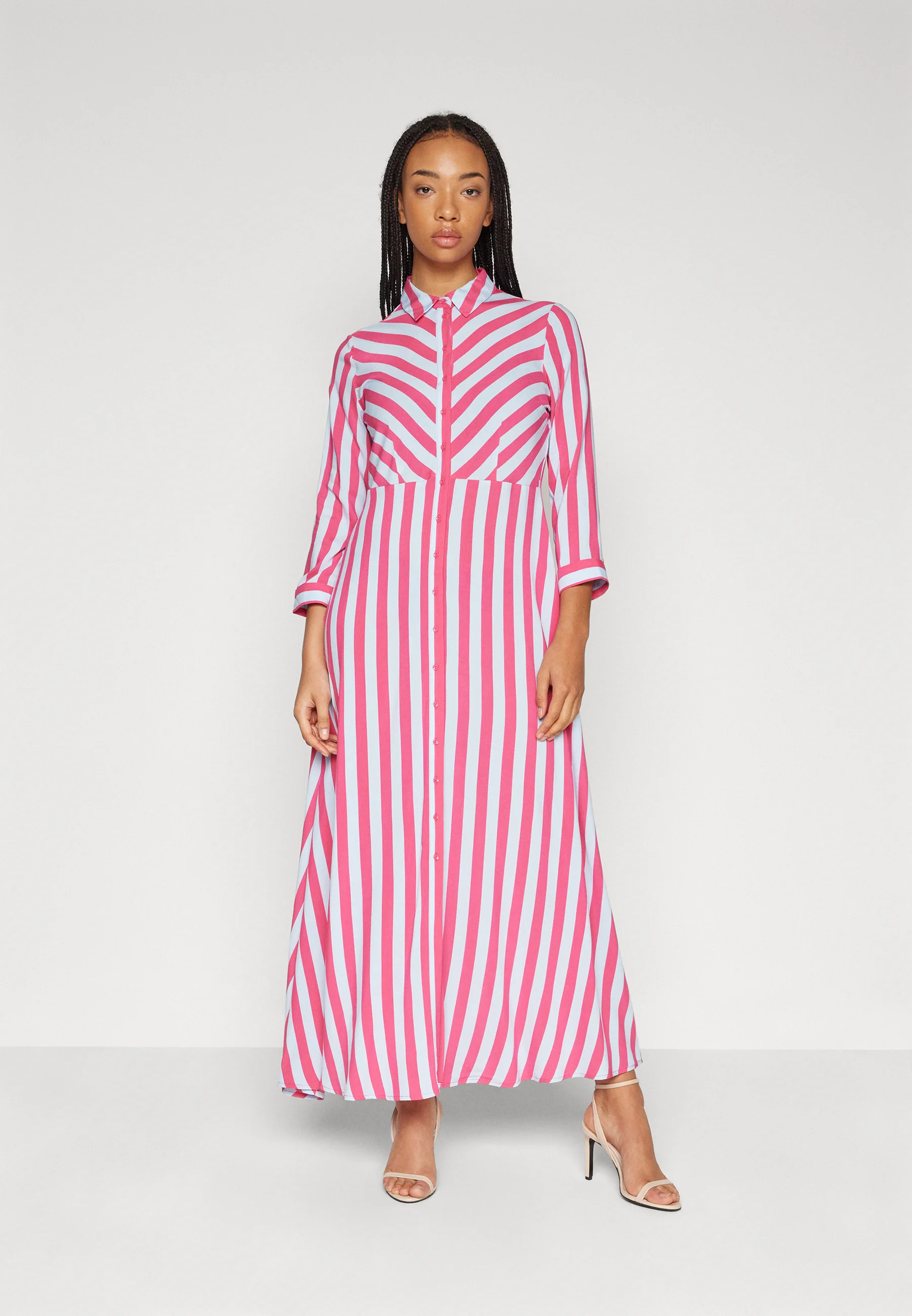 YAS YASSAVANNA LONG SHIRT DRESS - Vestito lungo