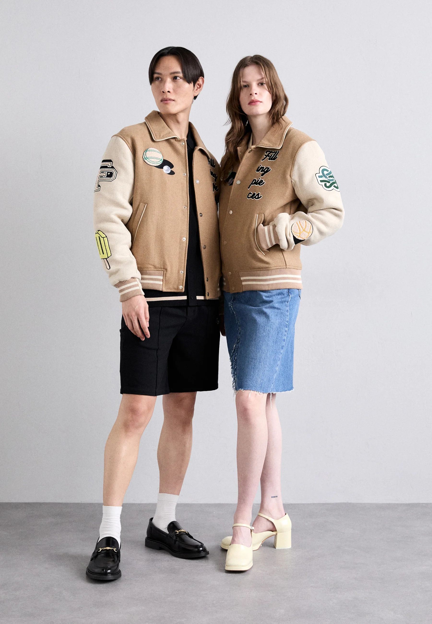 Filling Pieces VARSITY JACKET PETANQUE UNISEX - Giubbotto Bomber