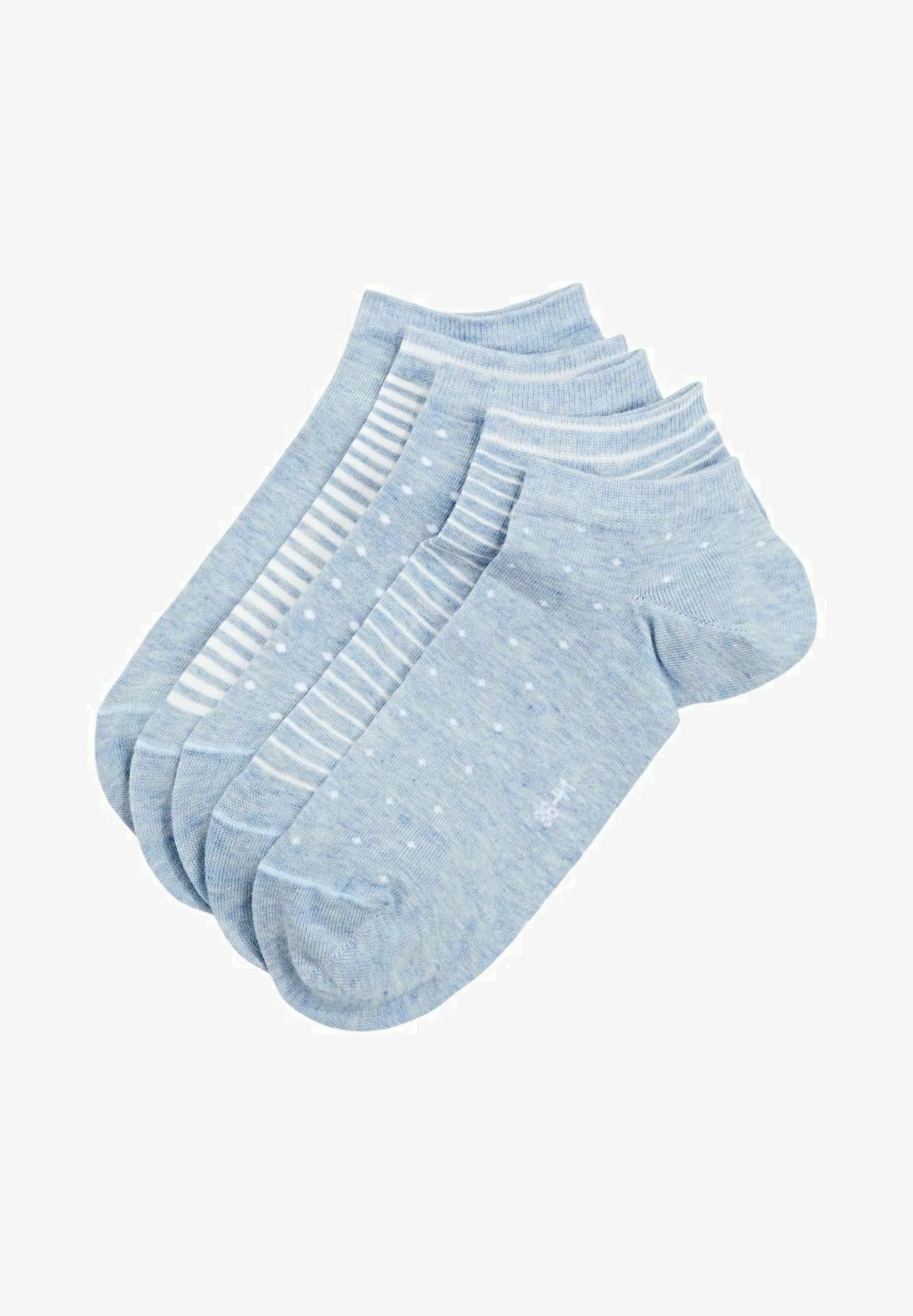 Dots & Stripes 5-Pack with pattern - Calze