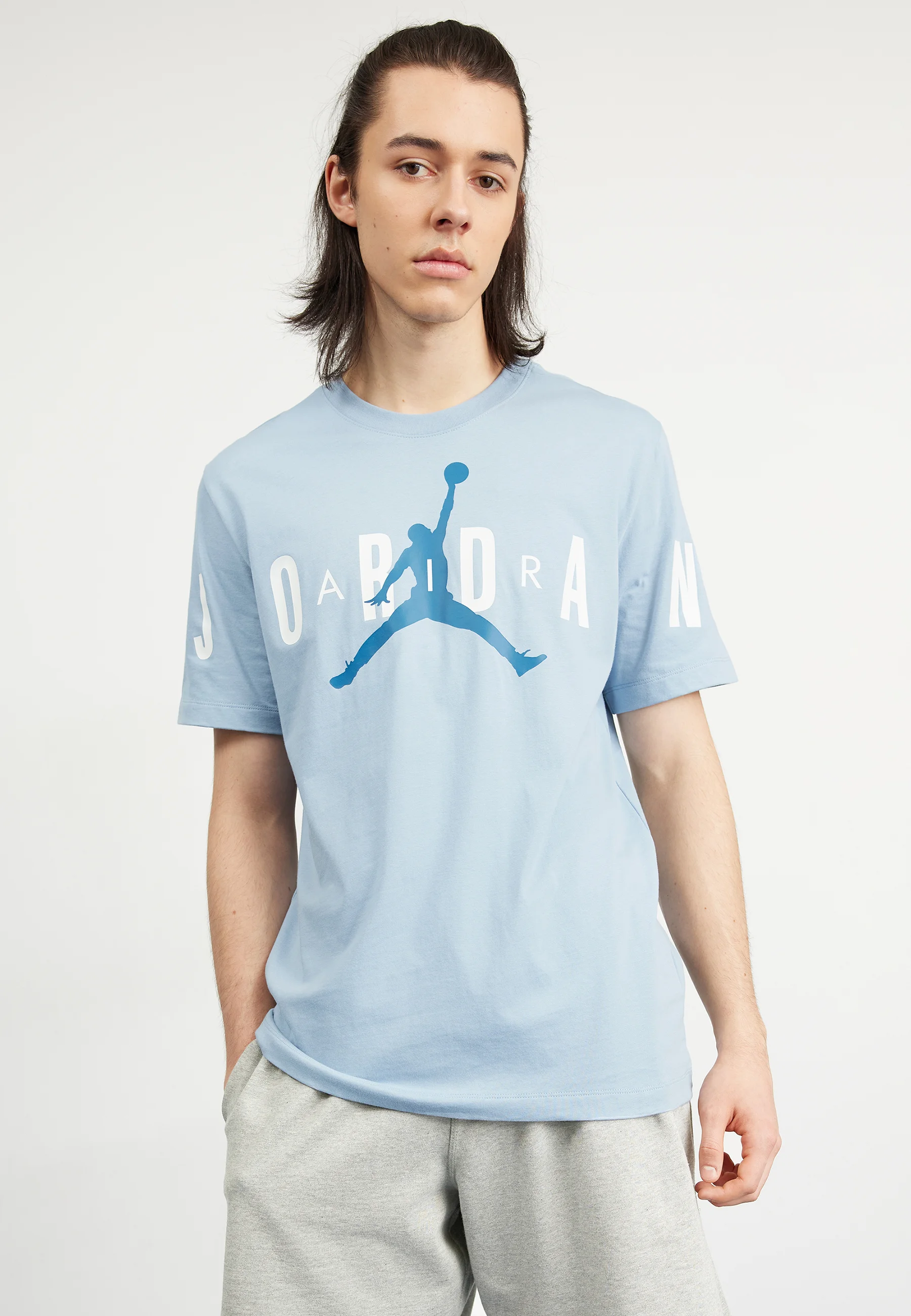 M J JD AIR STRETCH SS CREW - T-shirt con stampa