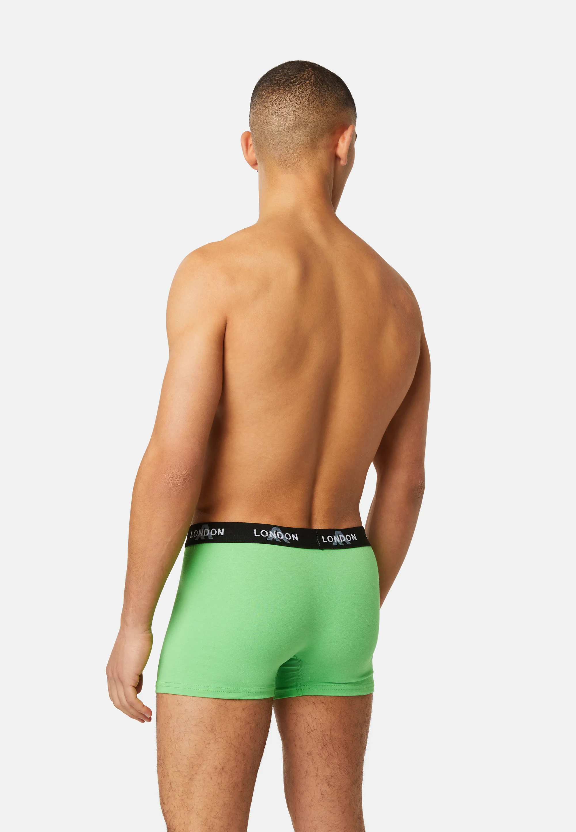 FM London 8-PACK FITTED HIPSTERS BOXER SHORTS - Culotte