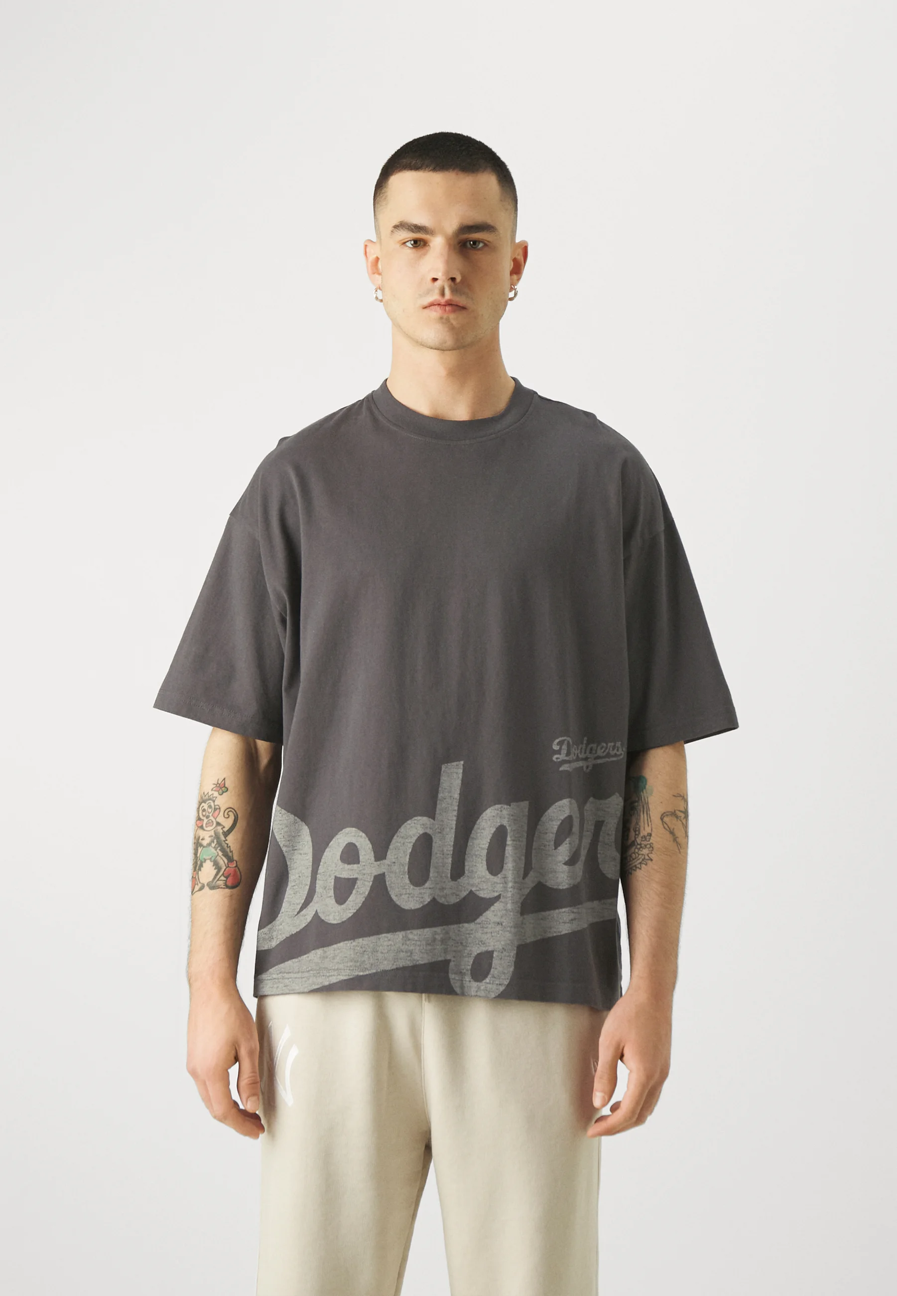 New Era MLB LOS ANGELES DODGERS OVERSIZED T-SHIRT - T-Shirt sport