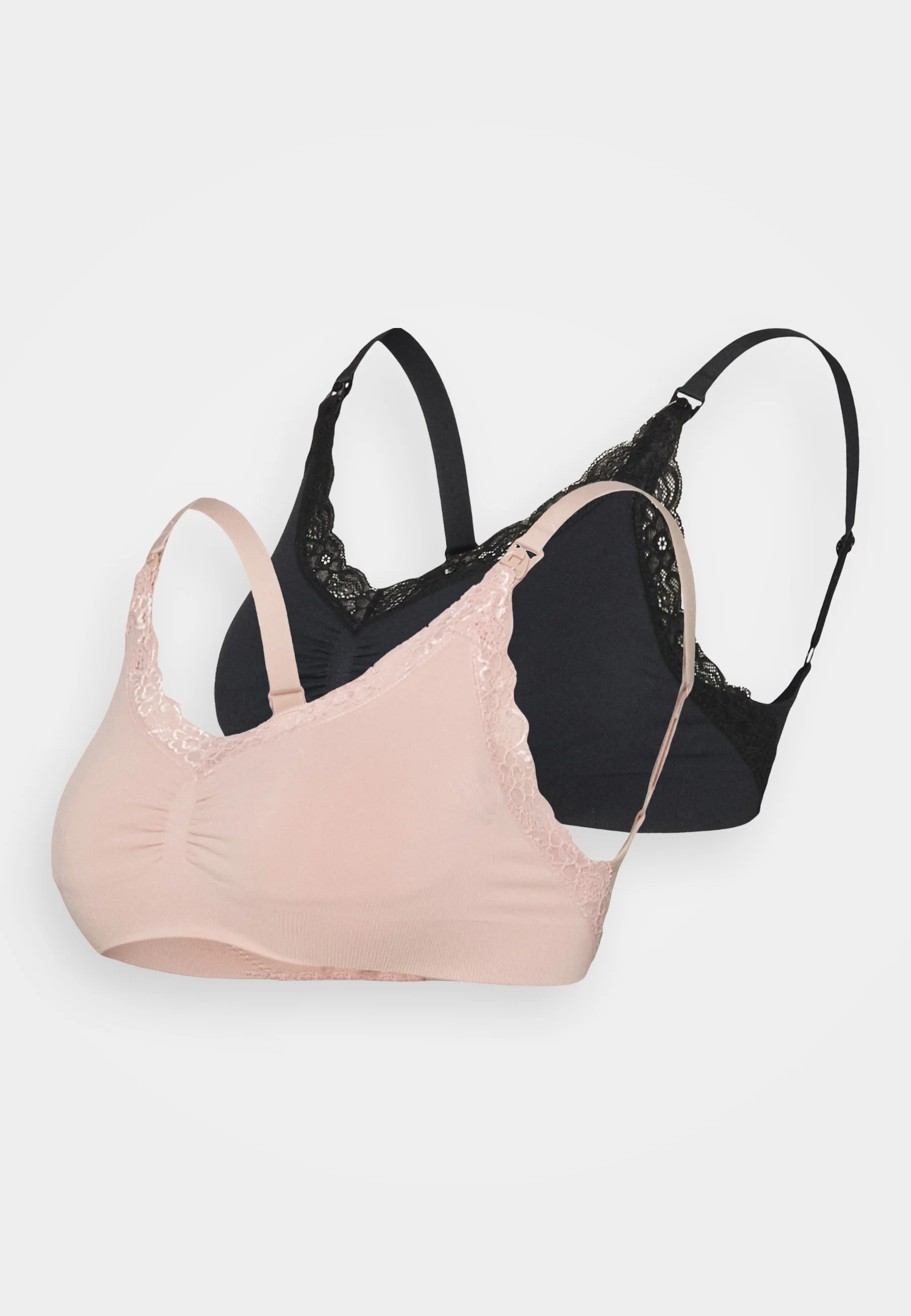 Lindex SEAMLESS NURSING BRA 2 PACK - Reggiseno