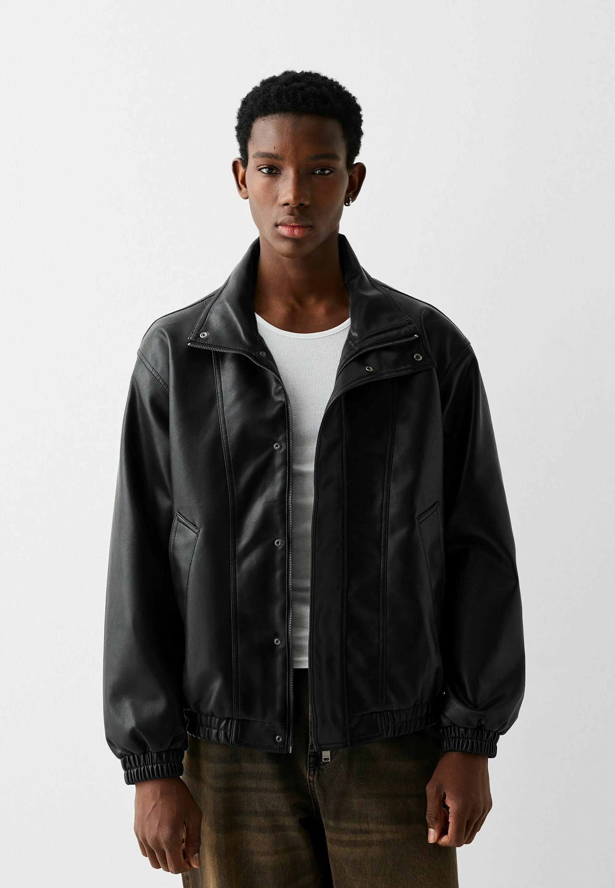 Bershka Giacca in similpelle