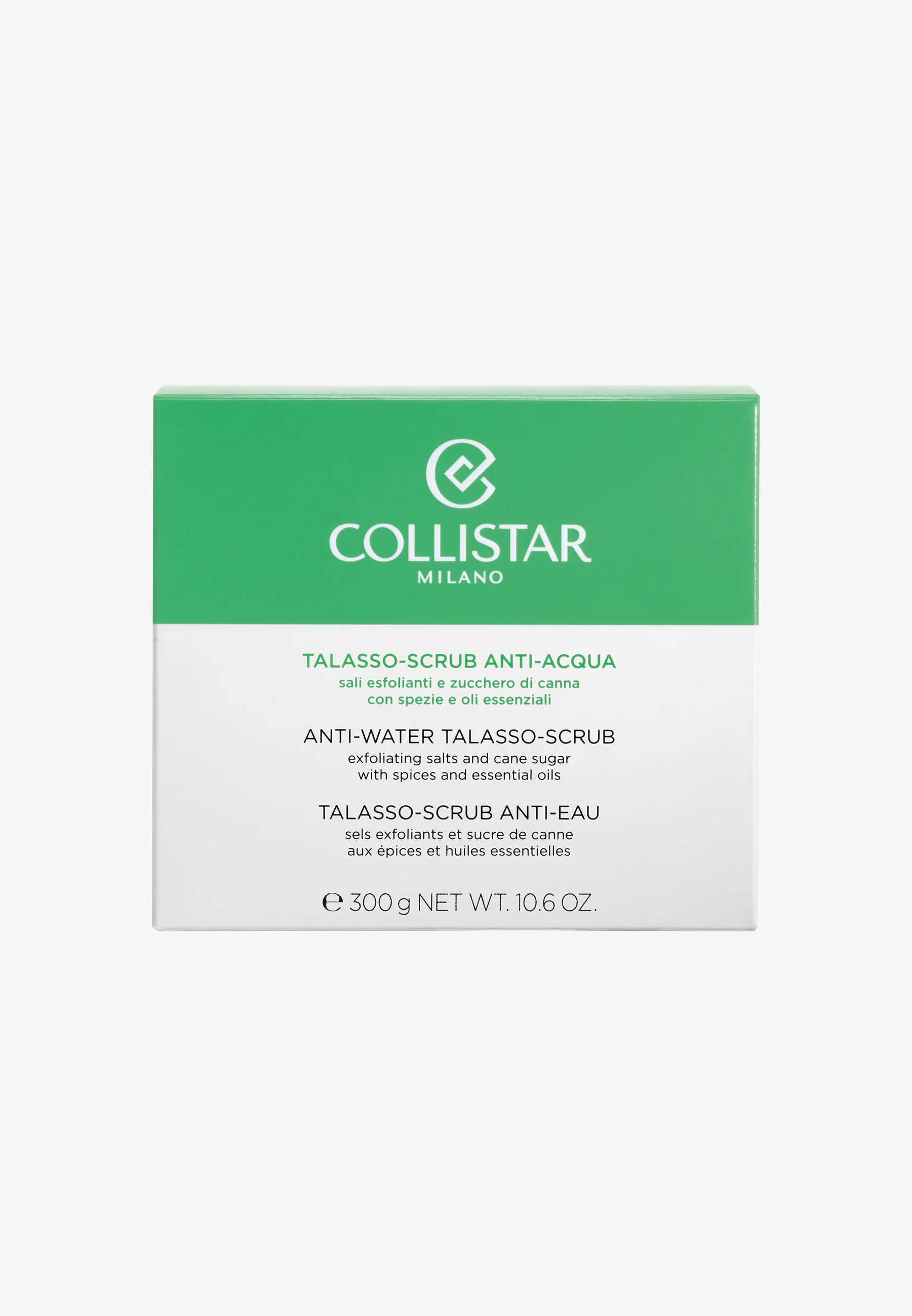 Collistar ANTI-WATER BODY TALASSO SCRUB EXFOLIATING SALTS AND CANE SUGAR WITH ESSENTIAL OILS - Scrub corpo
