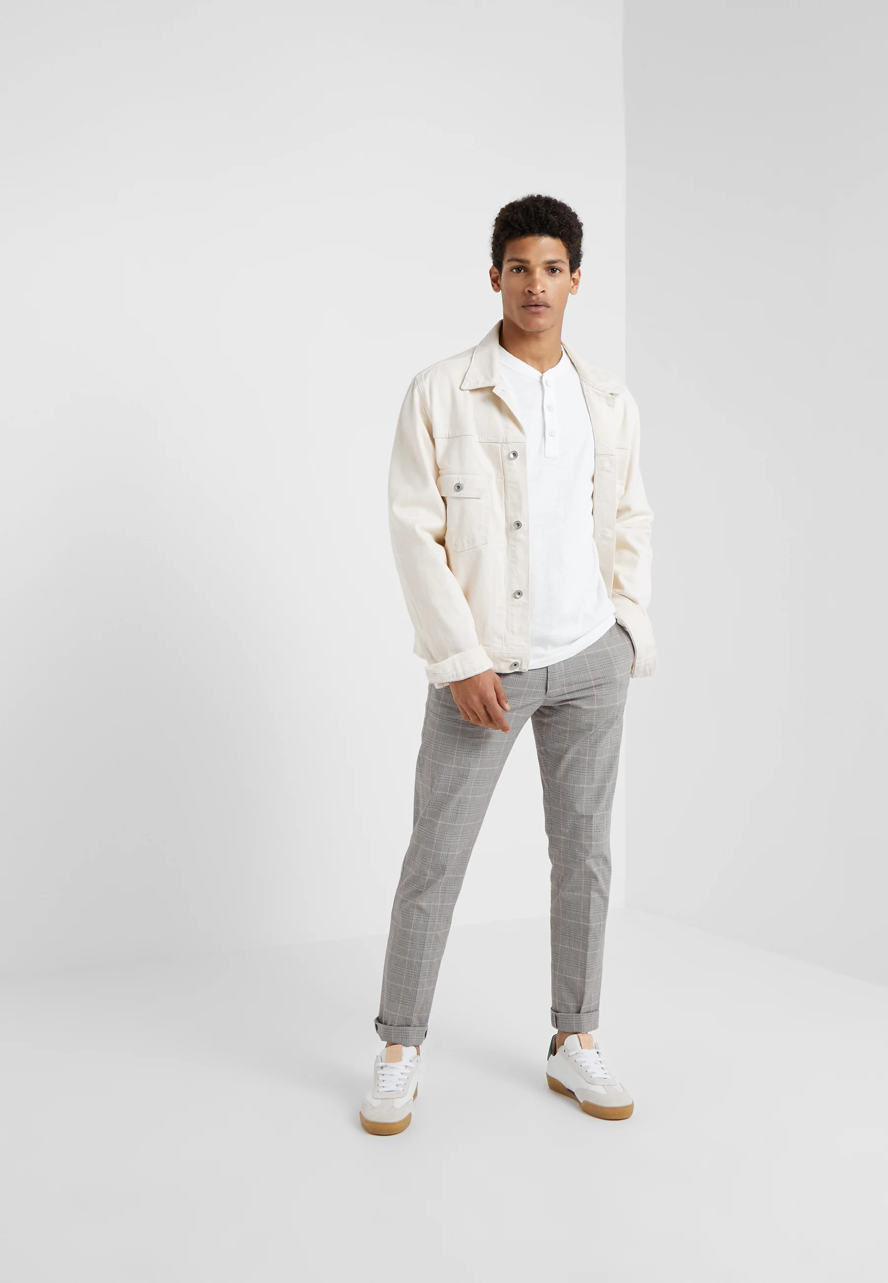 rag & bone CLASSIC HENLEY - Maglietta a manica lunga