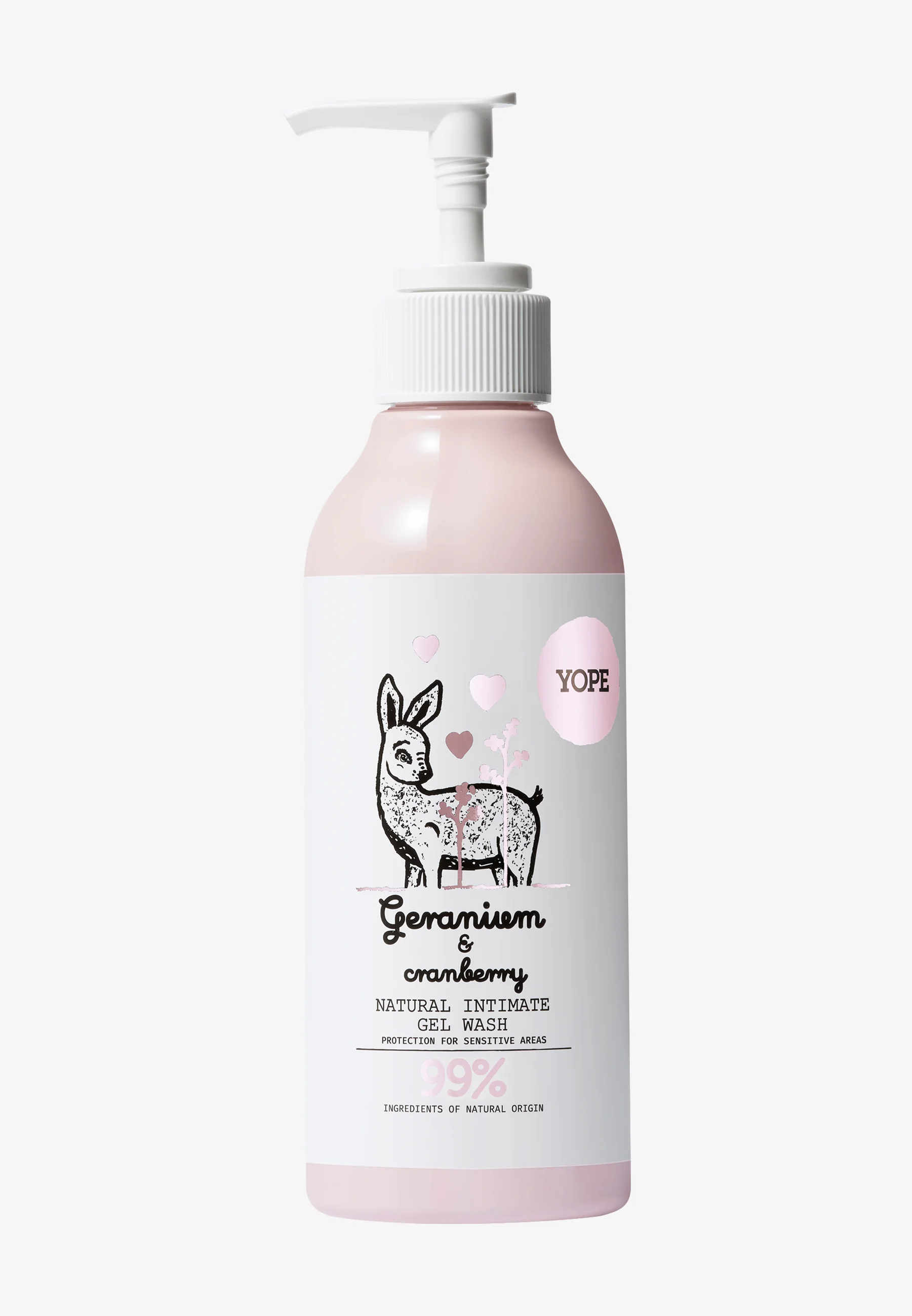 Yope NATURAL INTIMATE WASH - Docciaschiuma