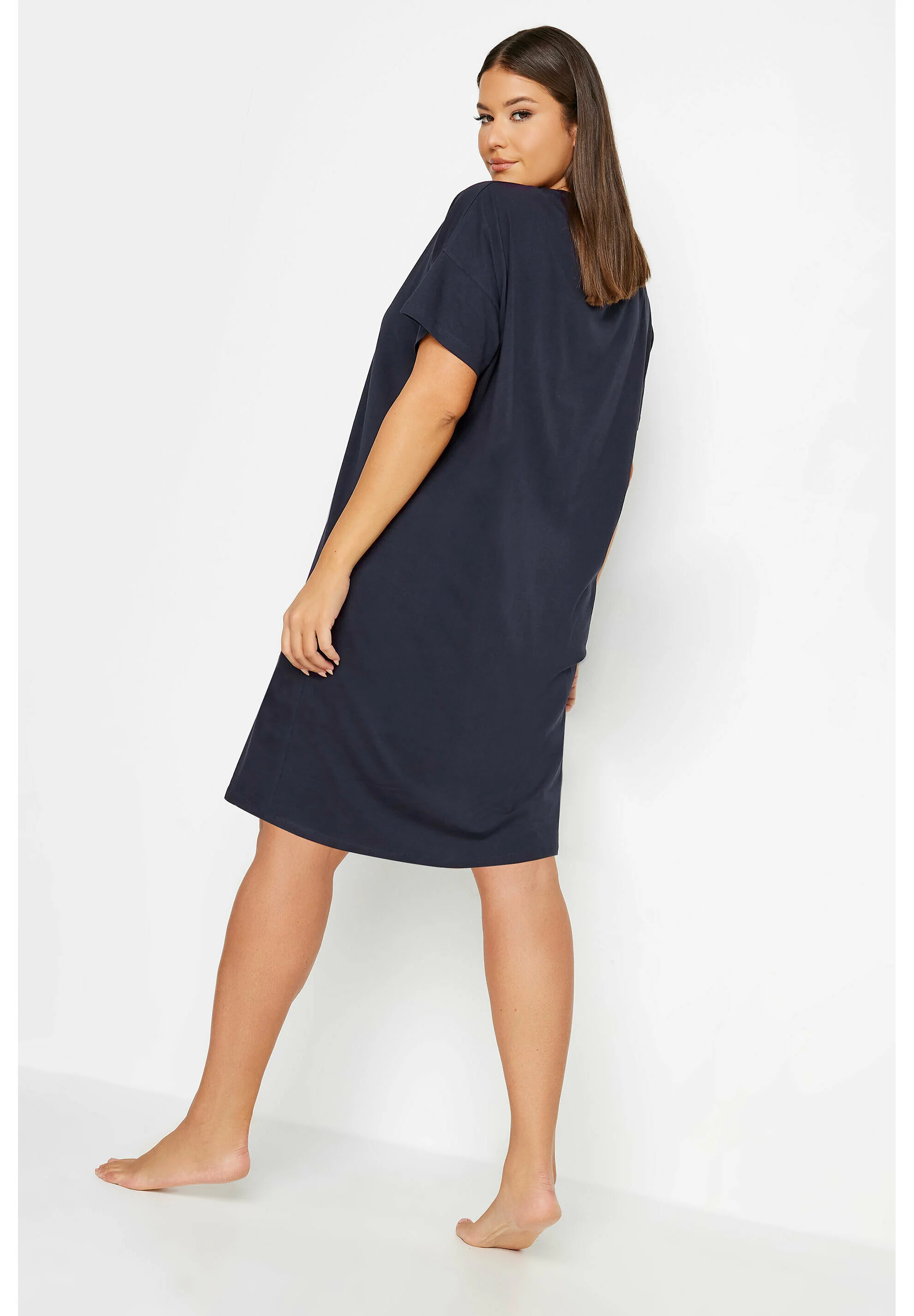 Yours Clothing 'SHHH..DON'T WAKE ME UP'- Camicia da notte