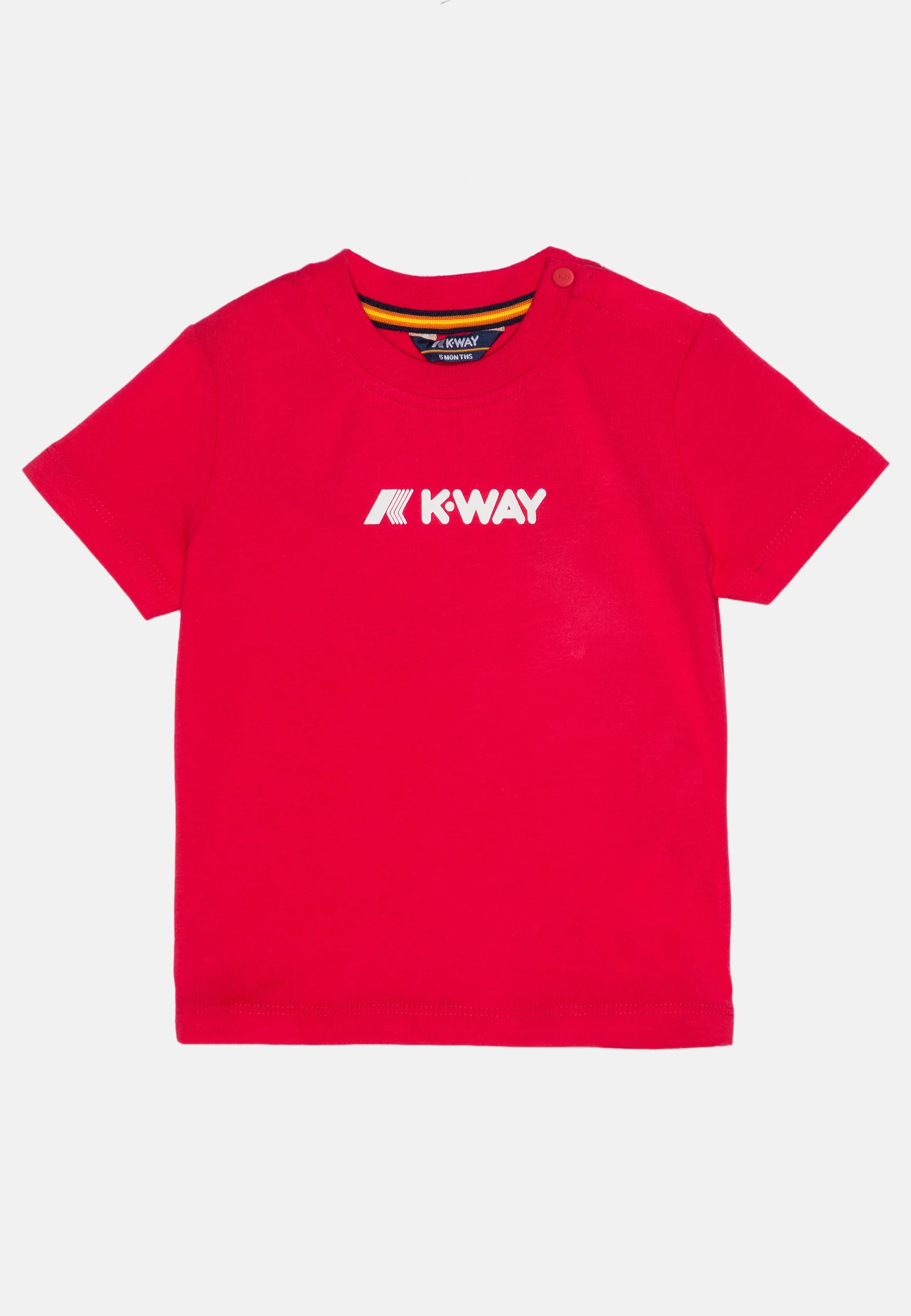 K-Way PETE LOGO BABY TEE UNISEX - T-shirt con stampa