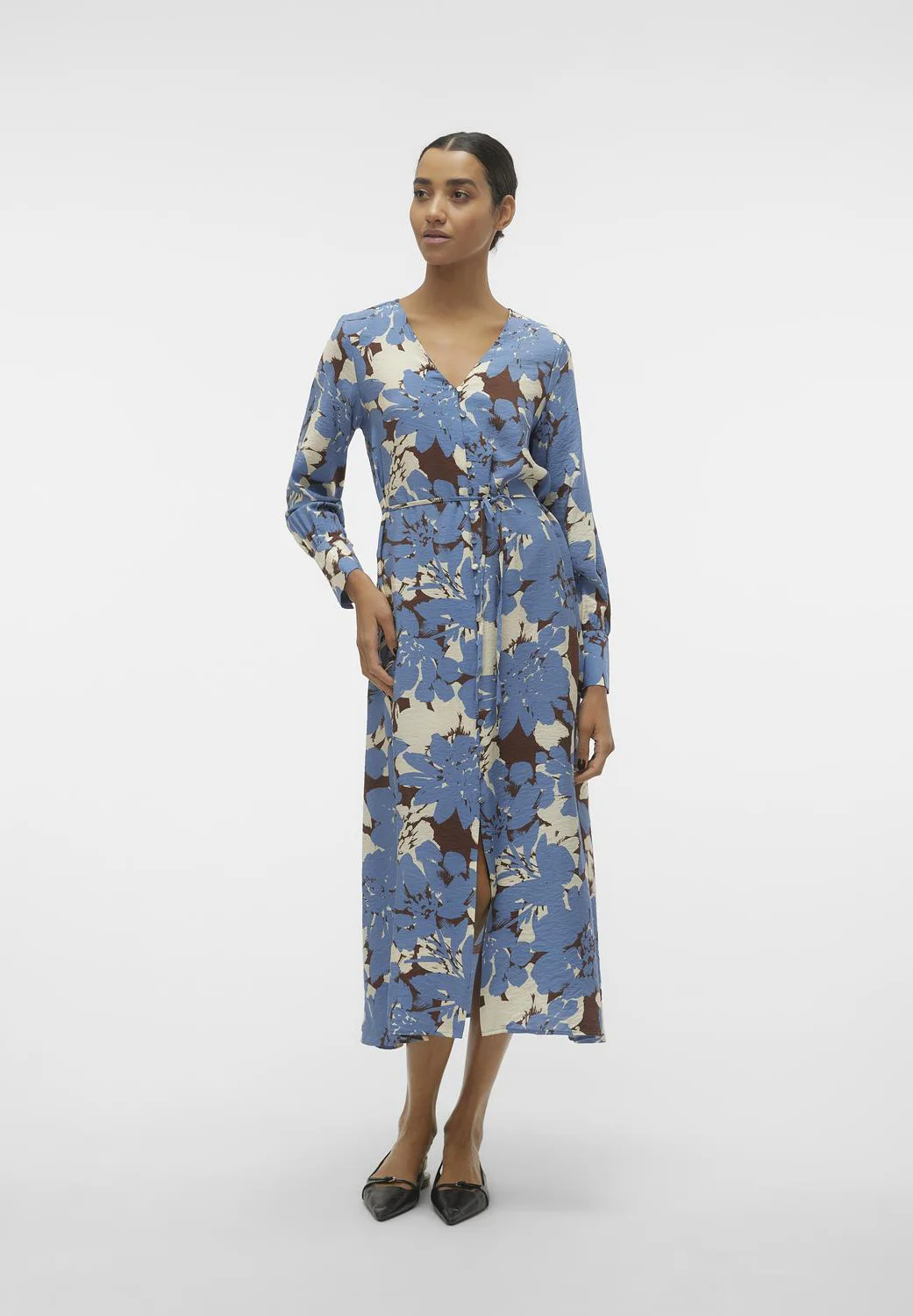 Vero Moda VMBRITA BERTA DRESS - Abito a camicia