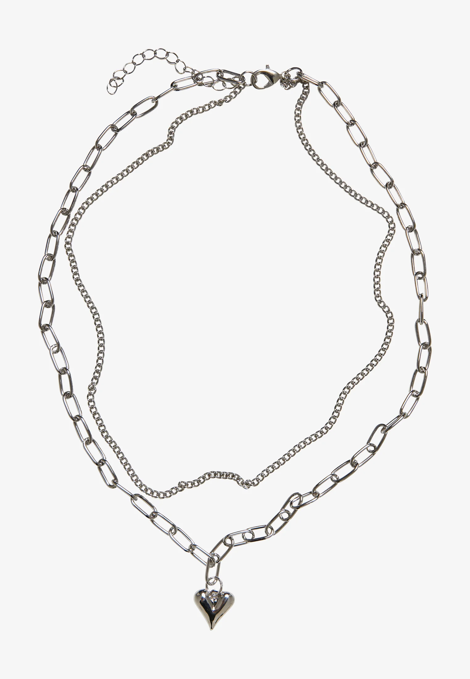 HEART ICON LAYERING- Collana
