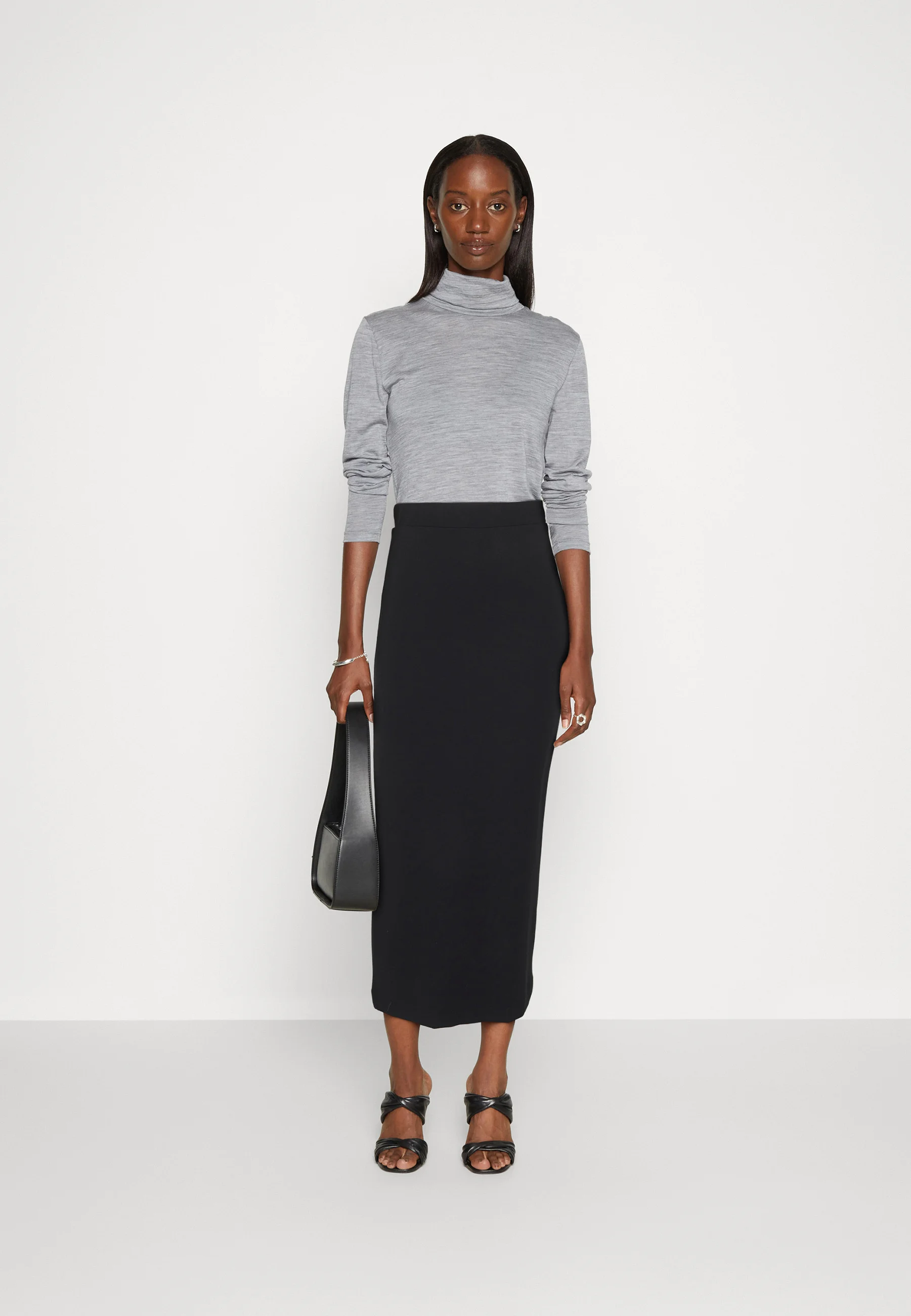 Selected Femme SLFSHELLY ANKLE SKIRT - Gonna lunga