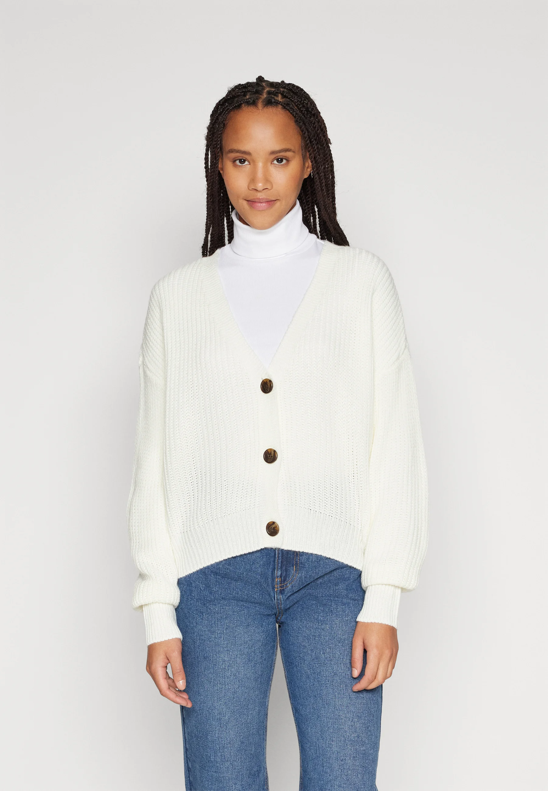 Vero Moda V-NECK CUFF - Cardigan