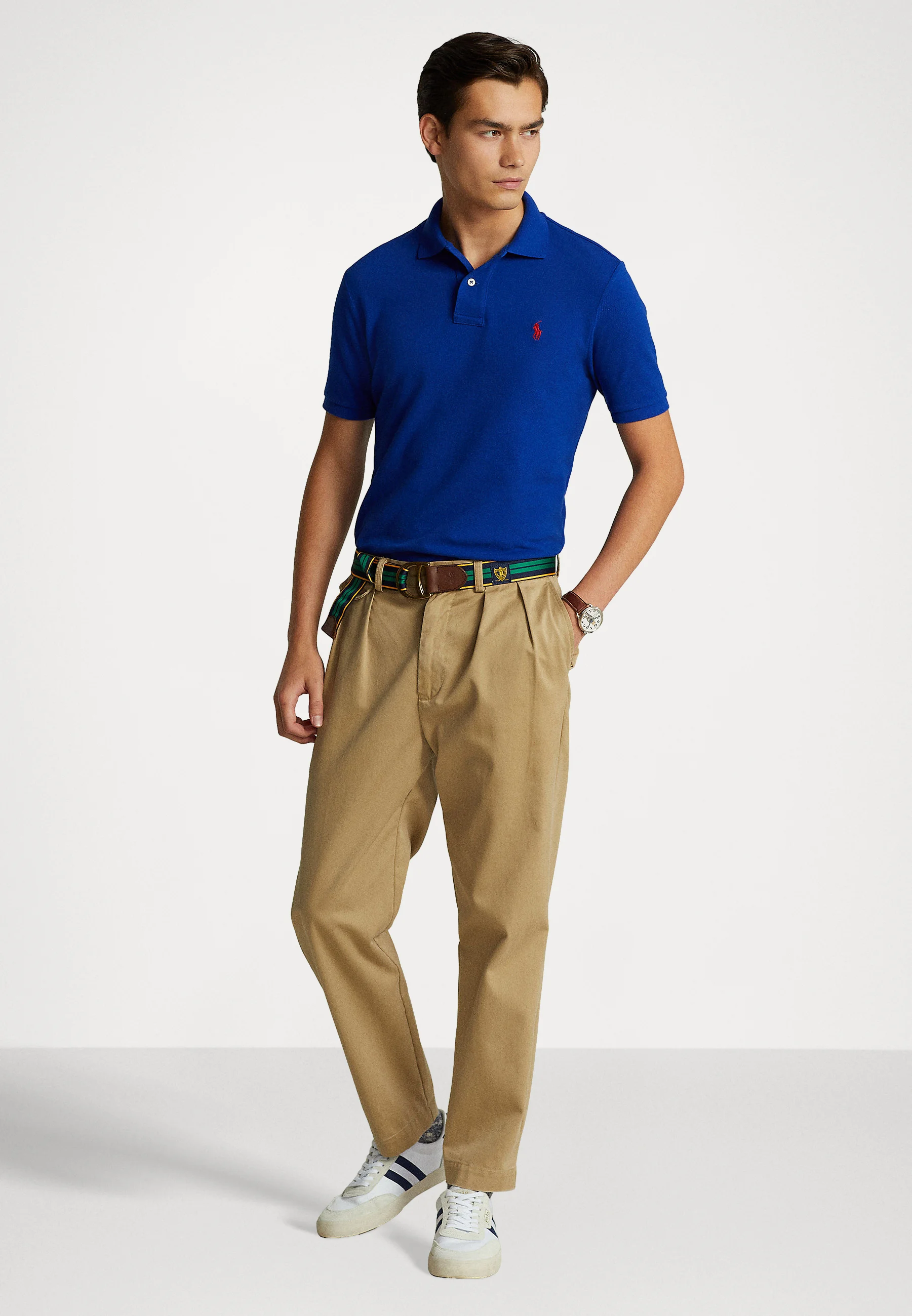 CUSTOM SLIM FIT MESH POLO SHIRT - Polo