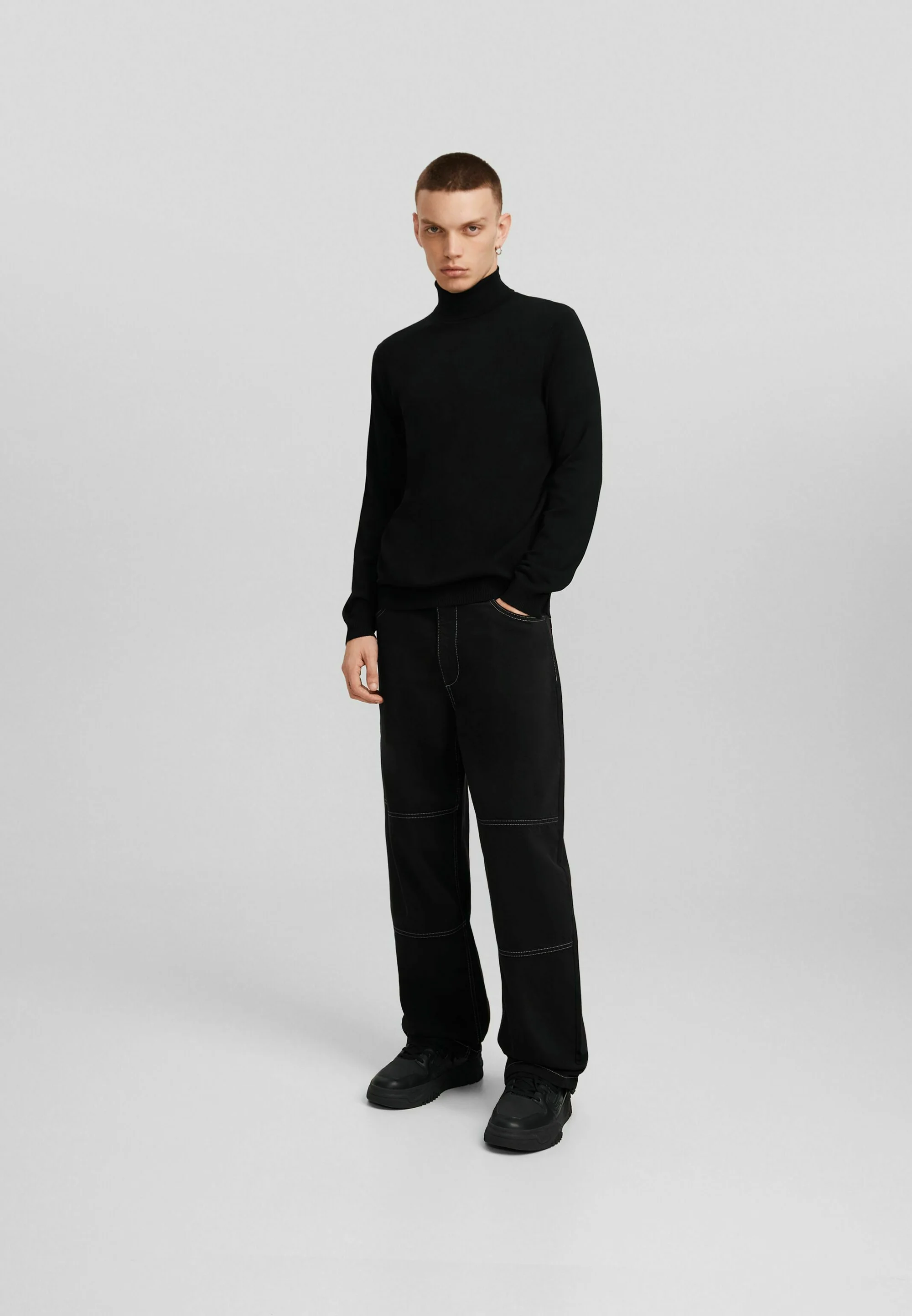 Bershka HIGH NECK - Maglione