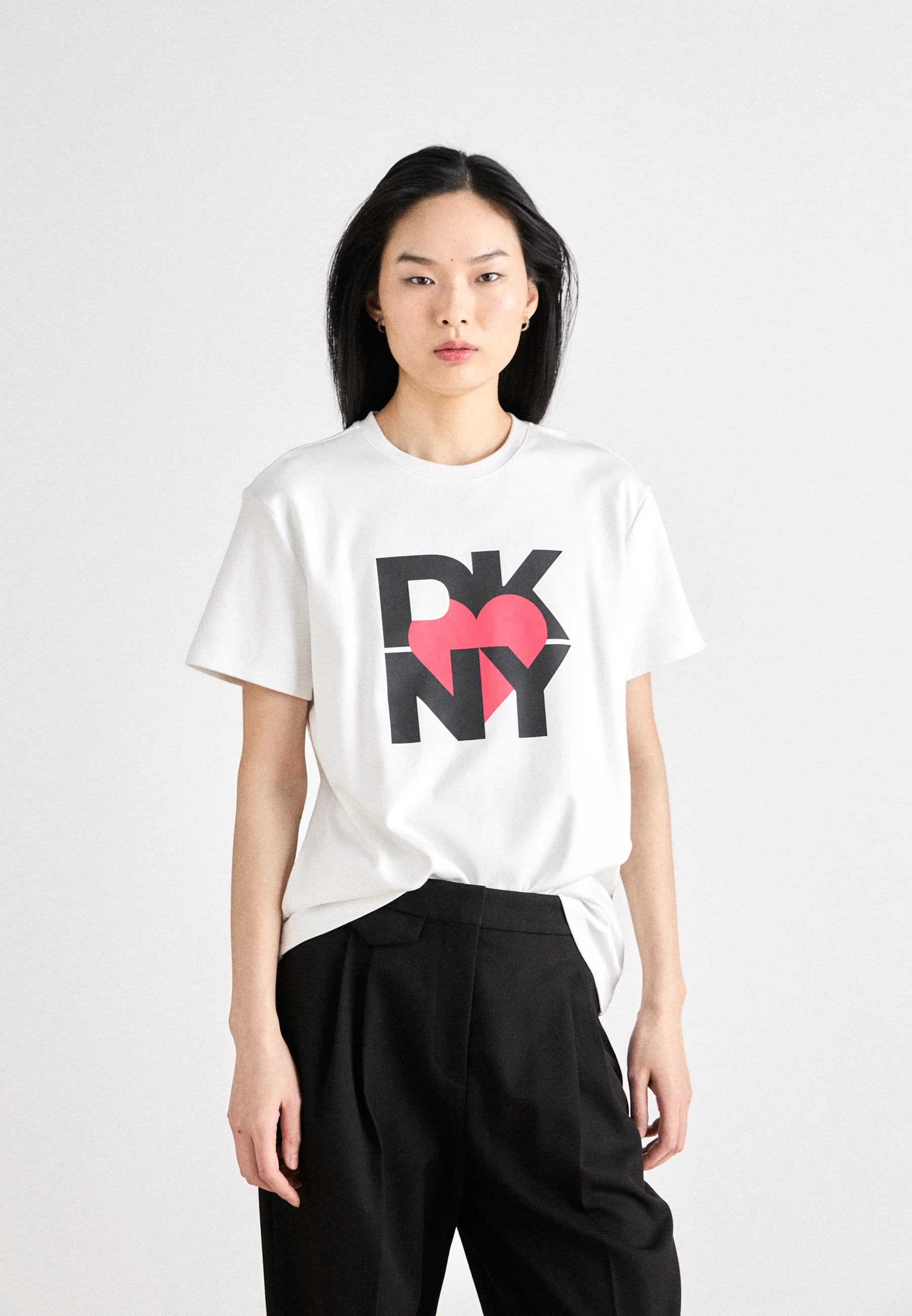 BOYFRIEND OVERSIZE WITH GIANT- T-shirt con stampa