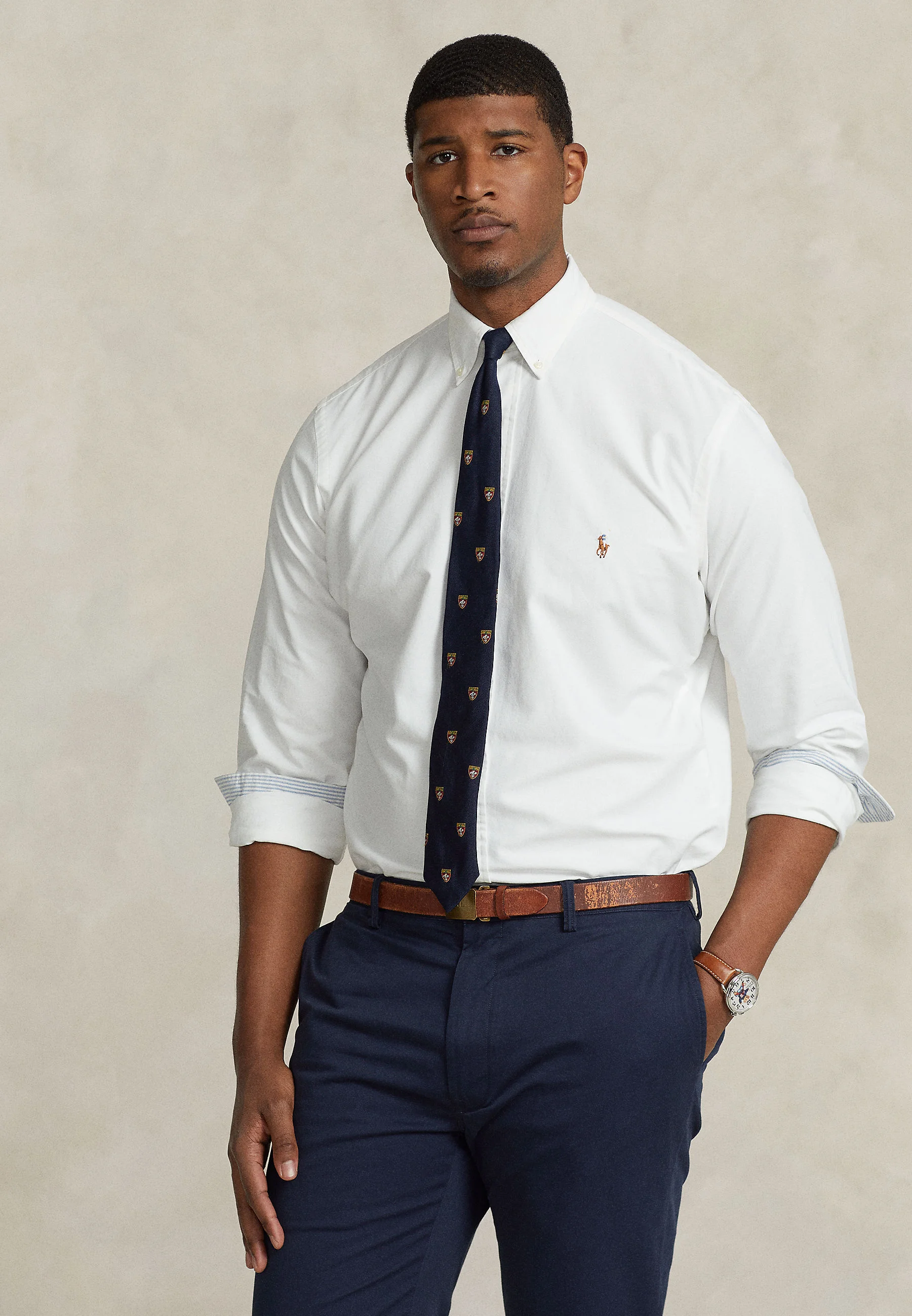 Big & Tall CLASSIC FIT OXFORD SHIRT - Camicia