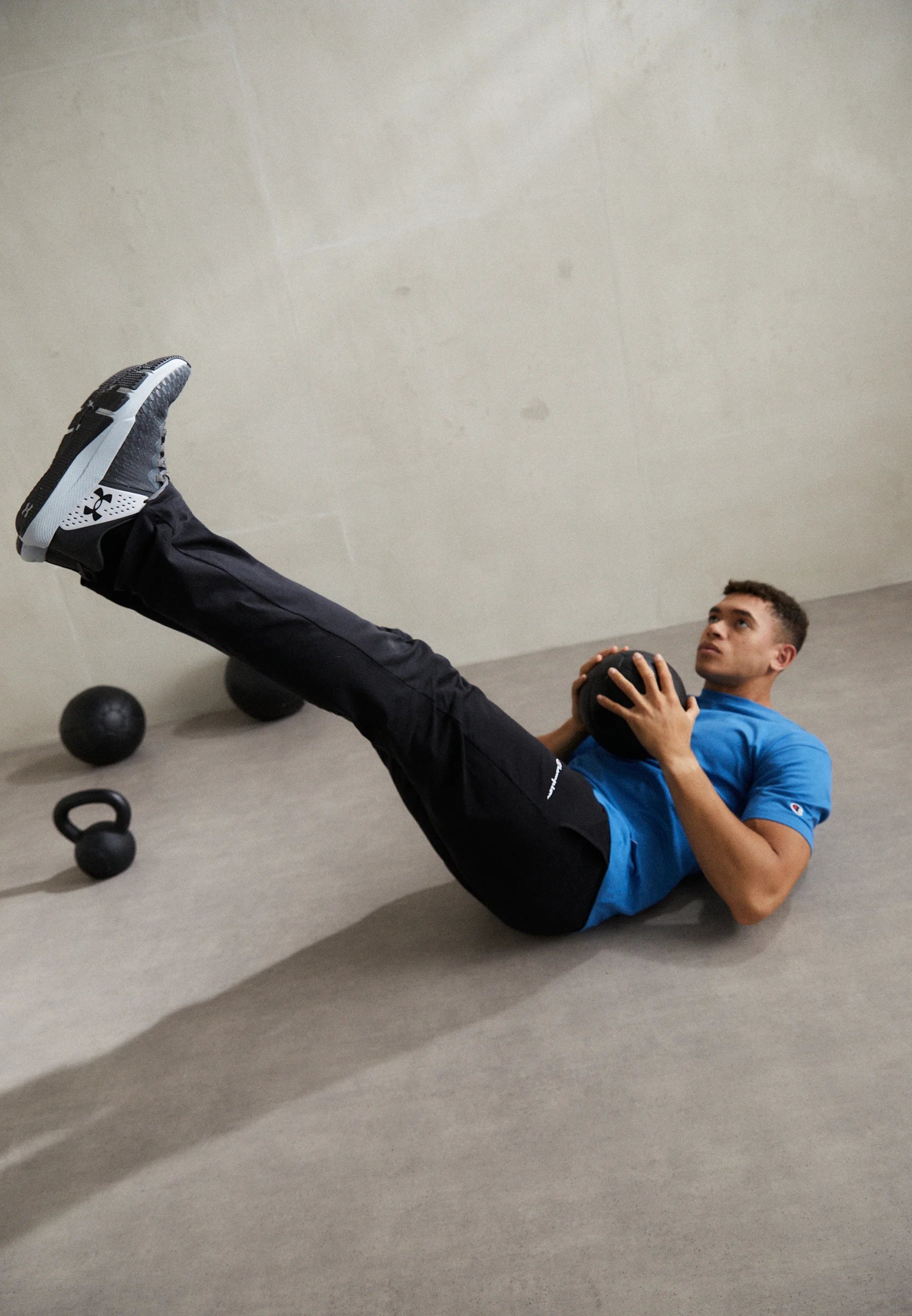 Champion CLASSIC STRAIGHT HEM PANTS - Pantaloni sportivi