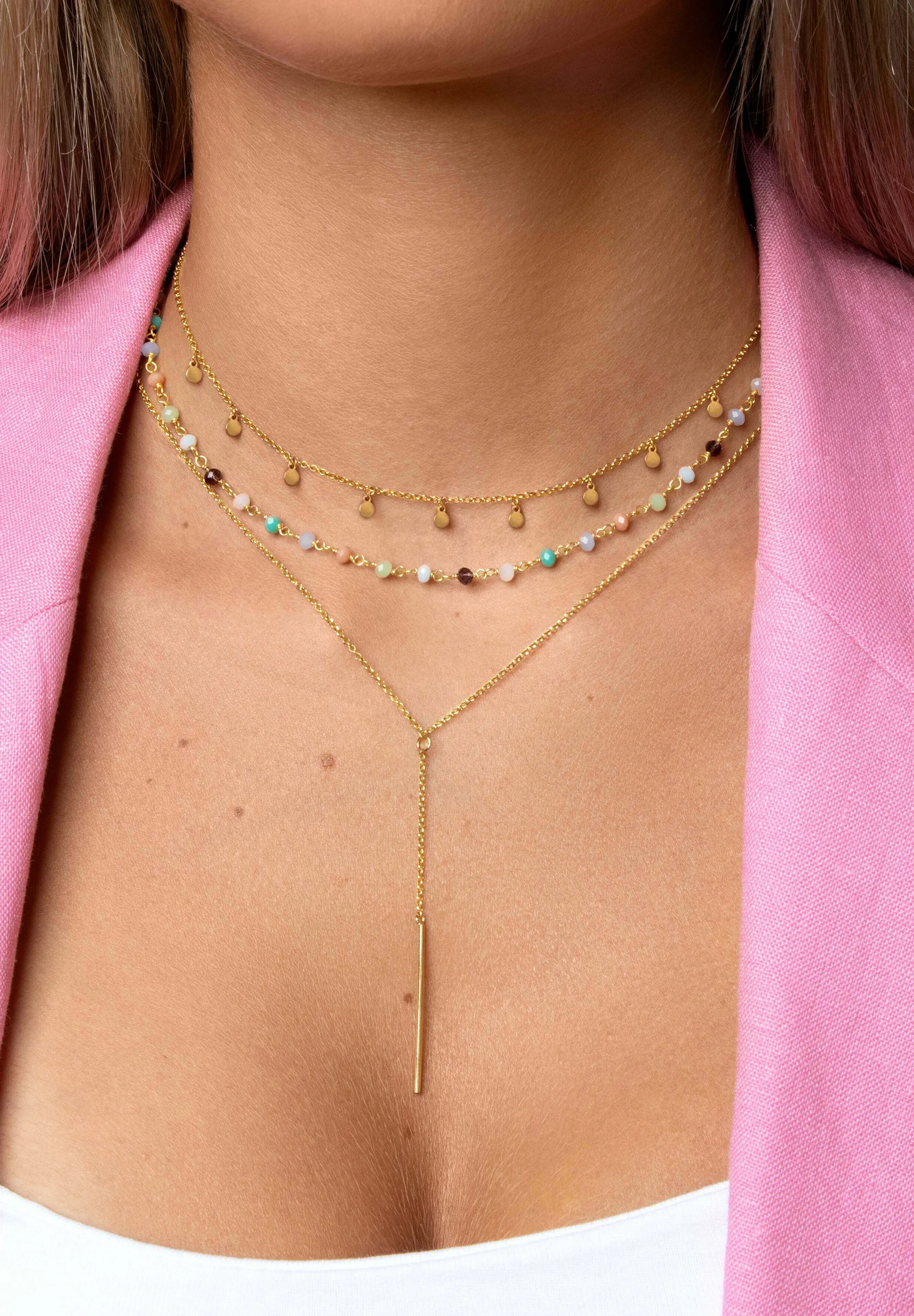 Singularu MINI MOONS 3MM - Collana