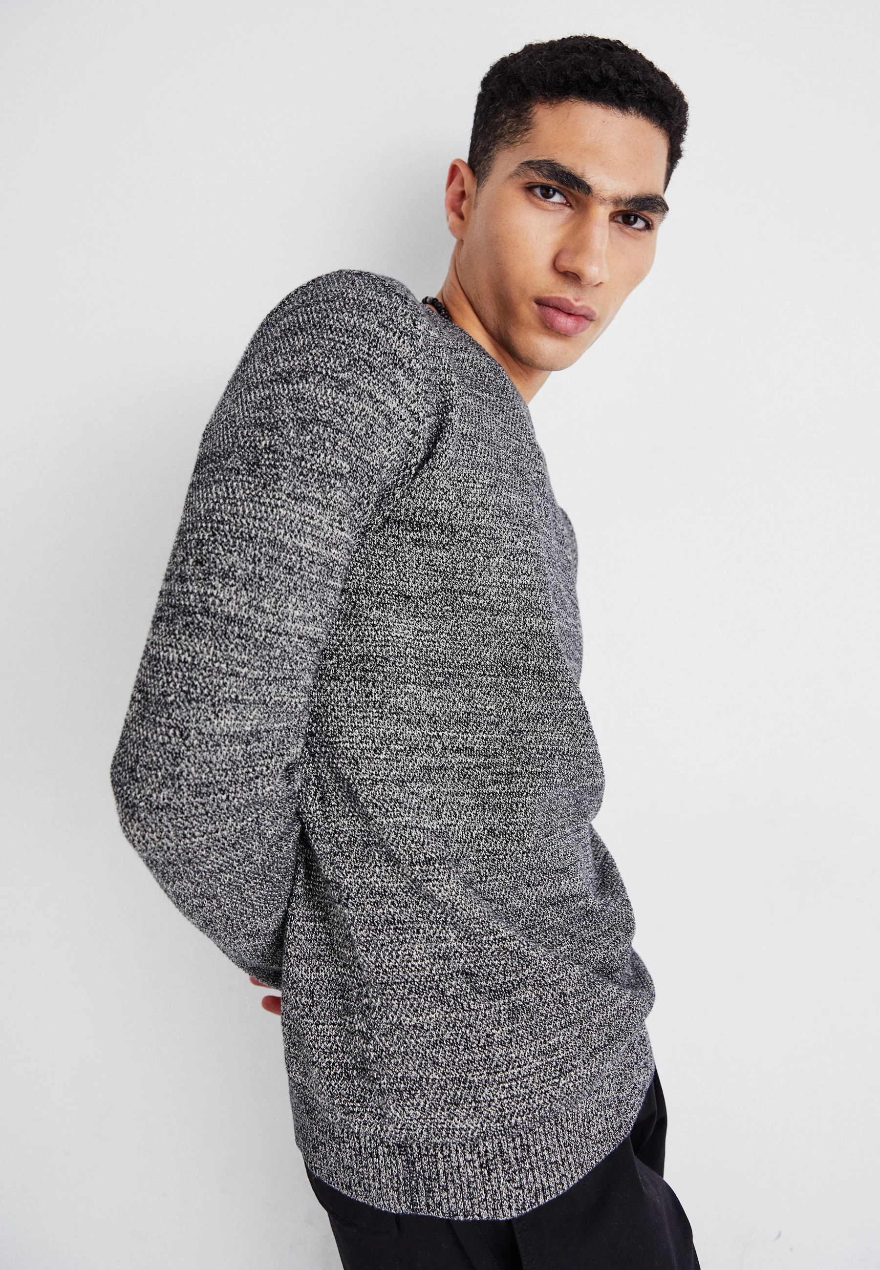 Selected Homme SLHMAX STRUCTURE CREW NECK - Maglione