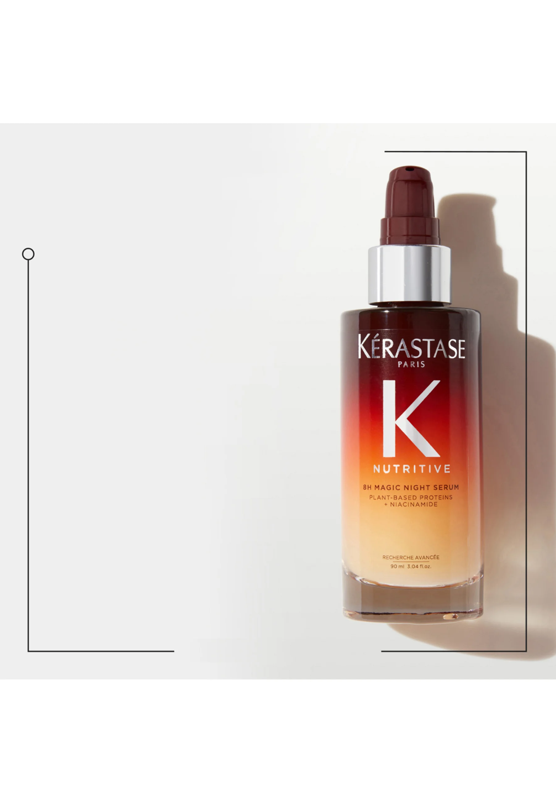 KÉRASTASE NUTRITIVE 8H MAGIC NIGHT SERUM INTENSE OVERNIGHT NOURISHMENT FOR DRY HAIR - Trattamenti capelli