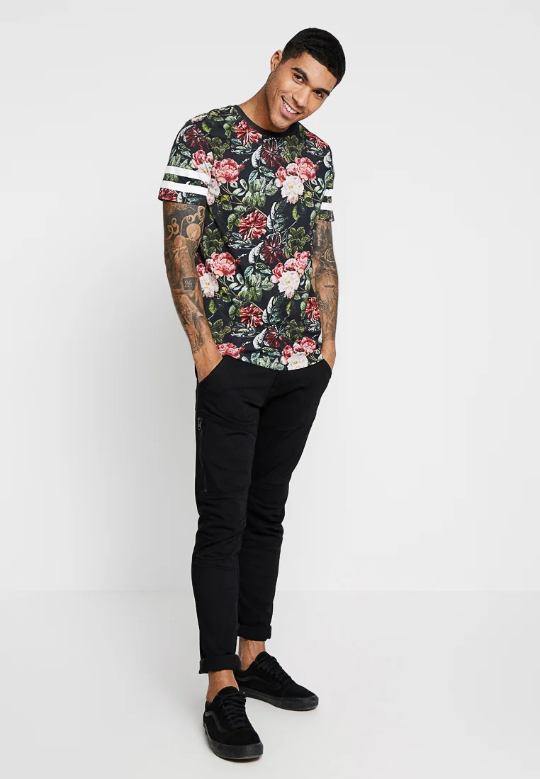 Jack & Jones JORDIZ TEE CREW NECK - T-shirt con stampa