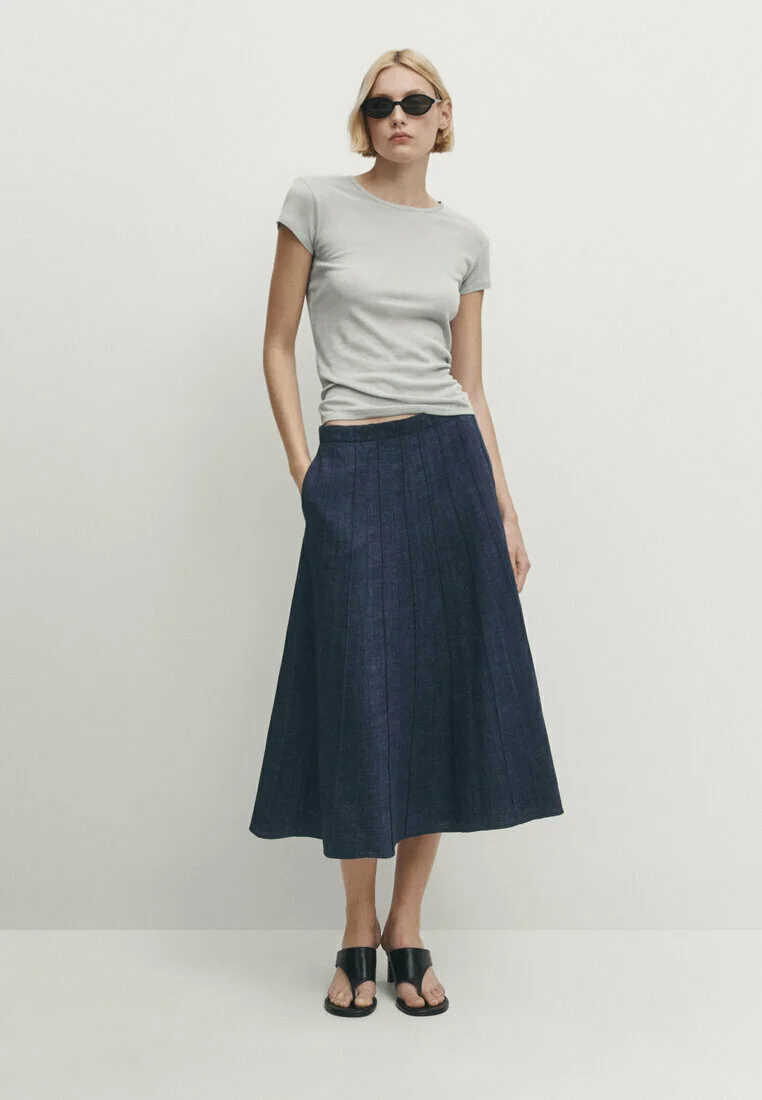 Massimo Dutti BOX- Gonna a campana
