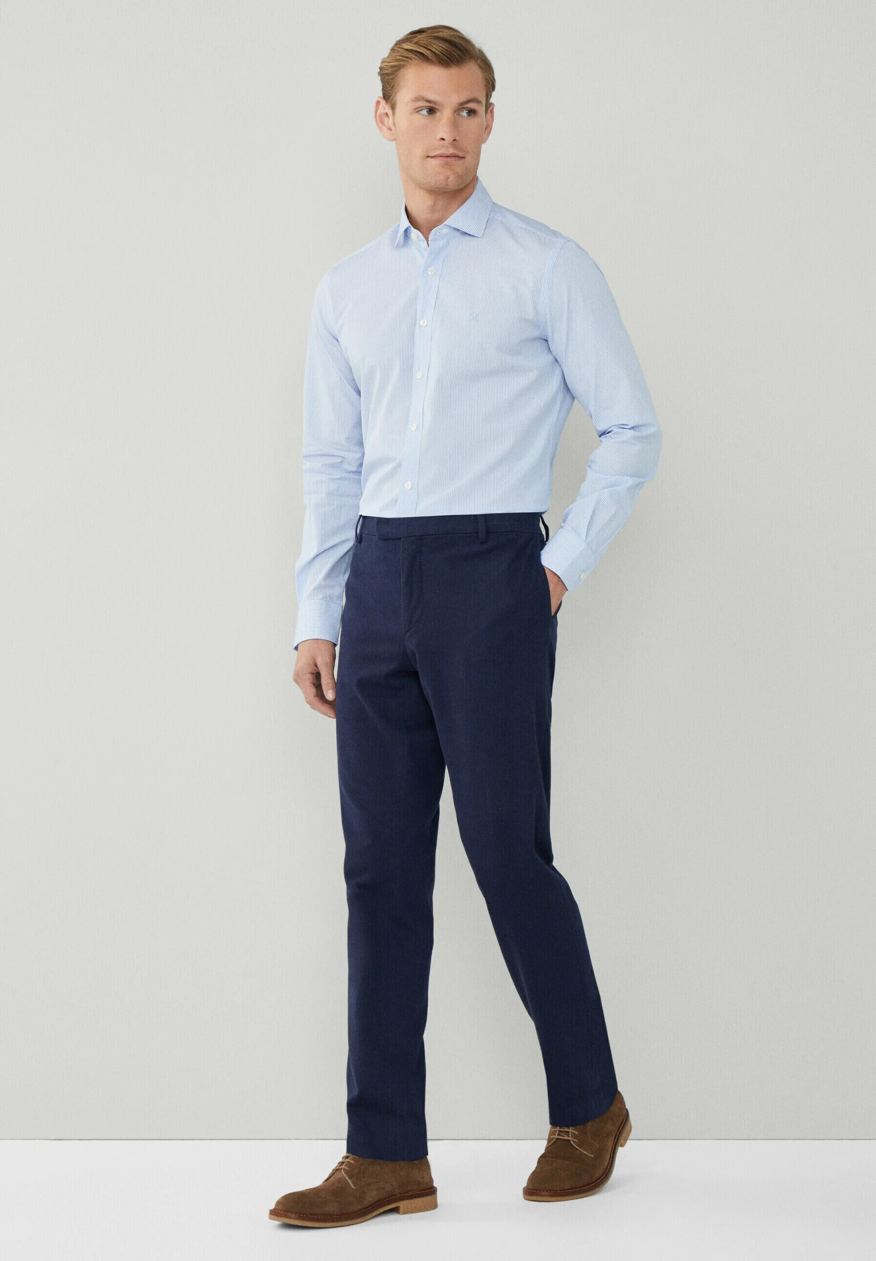 Hackett London ESSENTIAL FINE BENGAL STRIPE - Camicia
