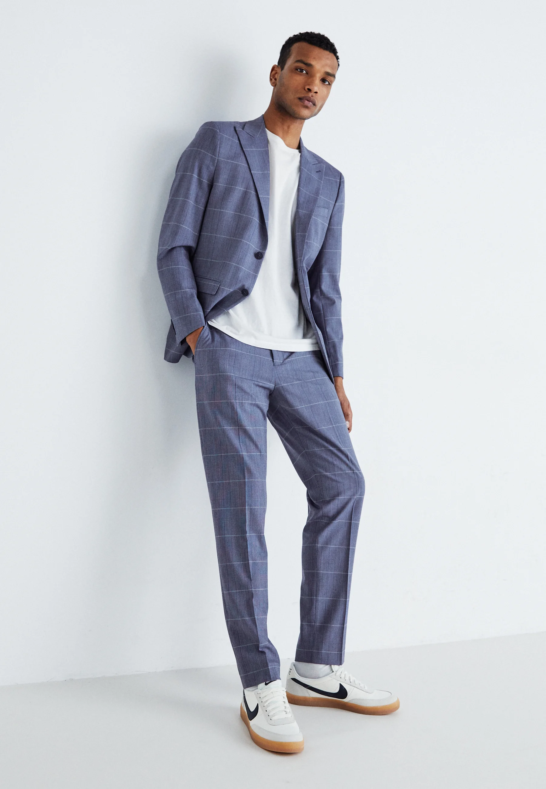 Selected Homme SLHSLIM LIAM CHECK SUIT FLEX - Completo