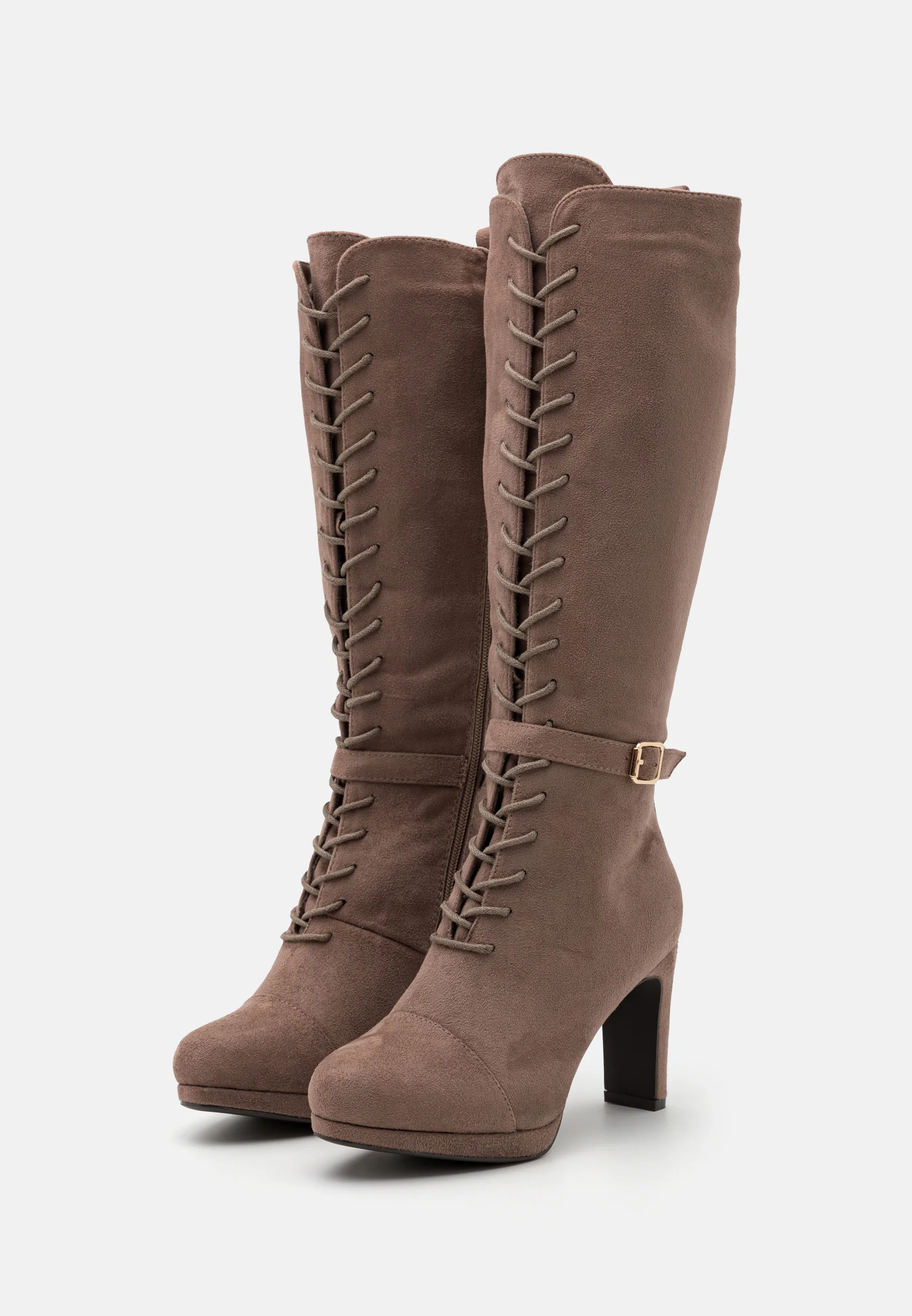 Anna Field Wide Fit Stivali con plateau