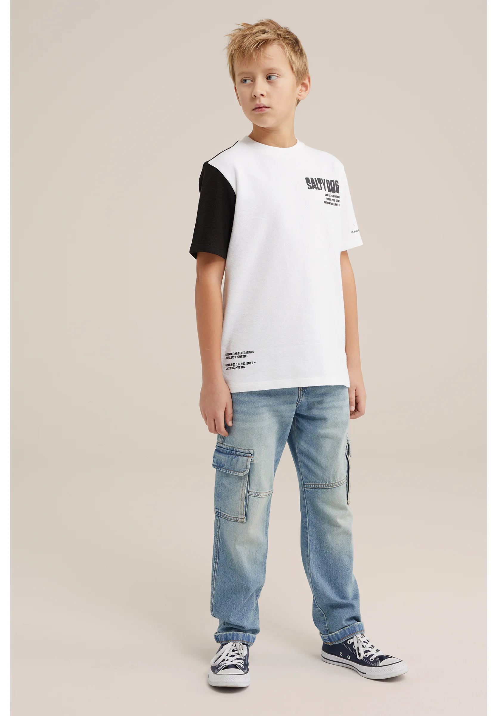 WE Fashion SALTY DOG - T-shirt con stampa