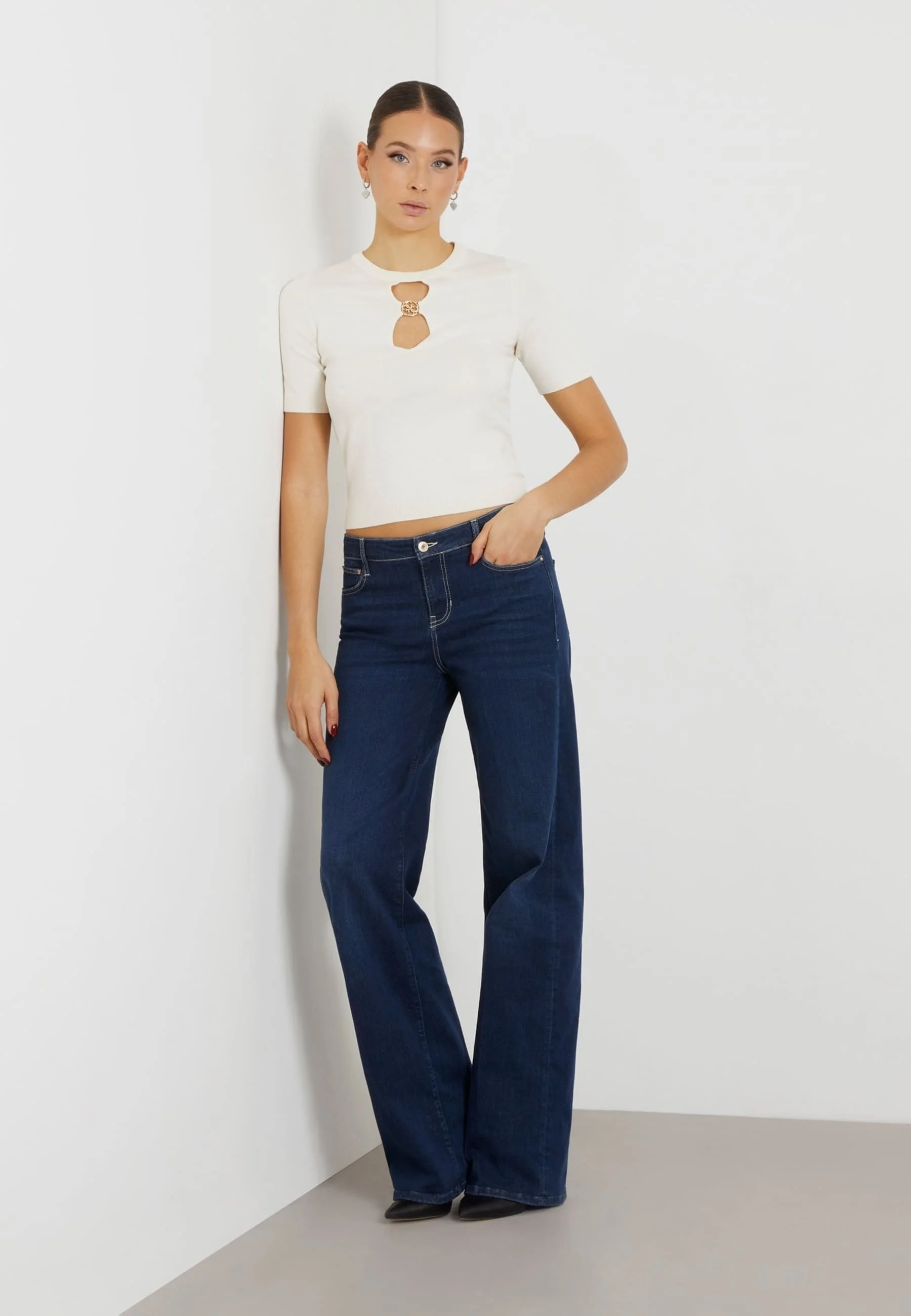 RYLEE RN SS CUT OUT - T-shirt con stampa