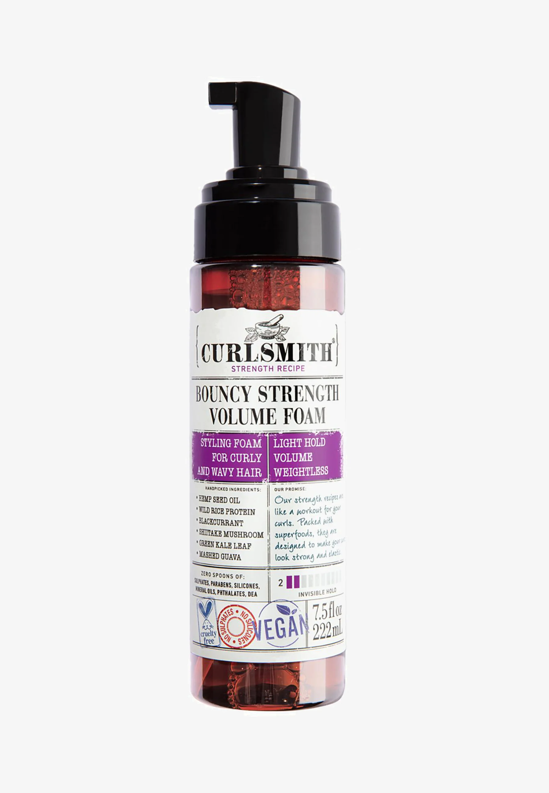 Curlsmith BOUNCY STRENGTH VOLUME FOAM - Lacca