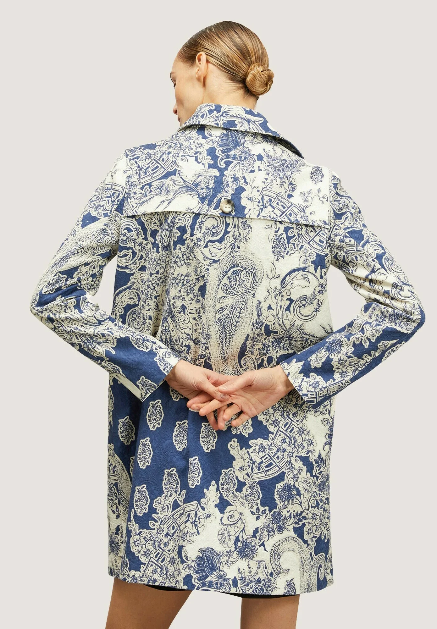 Motivi LEGGERO JACQUARD - Cappotto corto