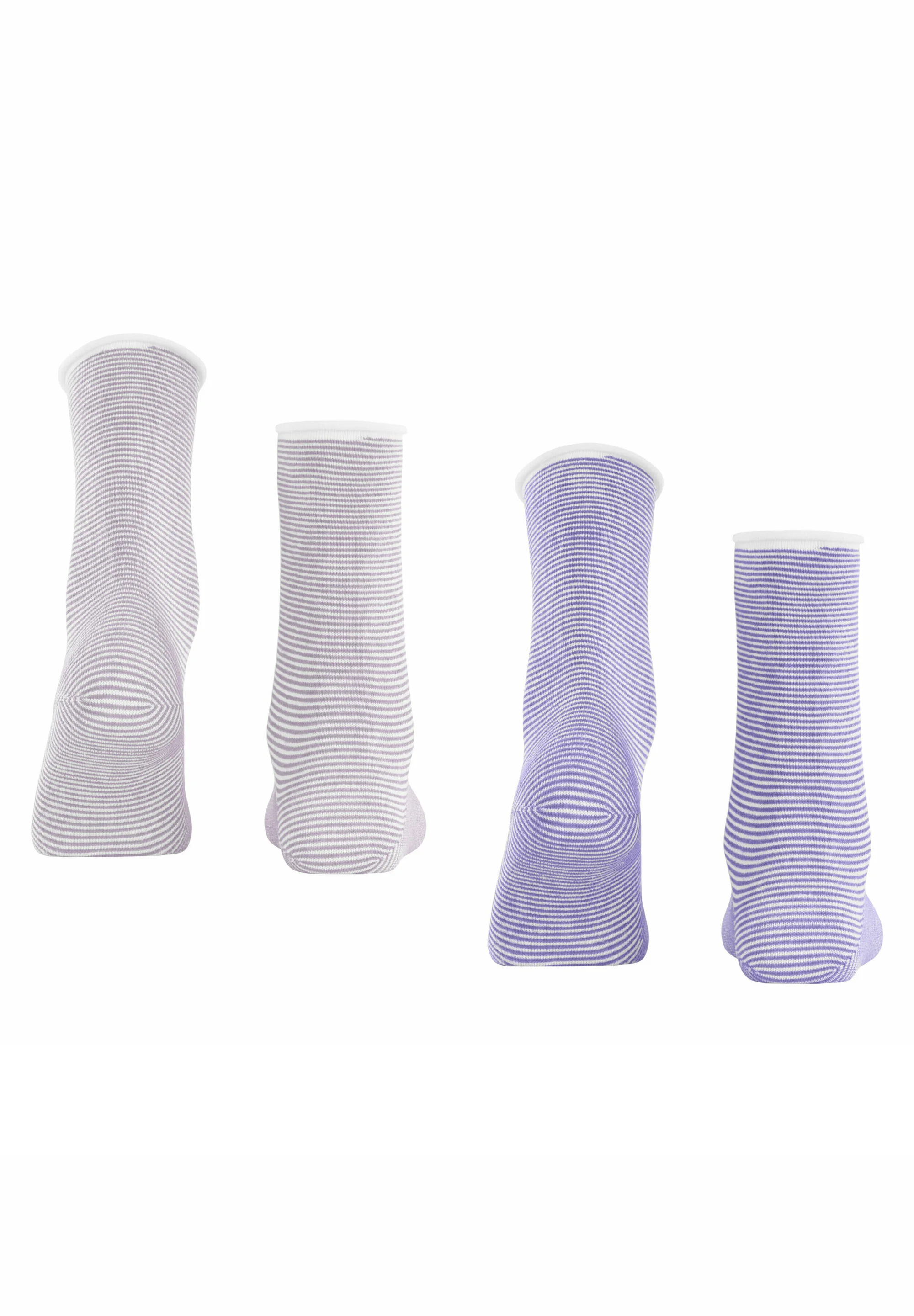 Allover Stripe 2-Pack with pattern - Calze