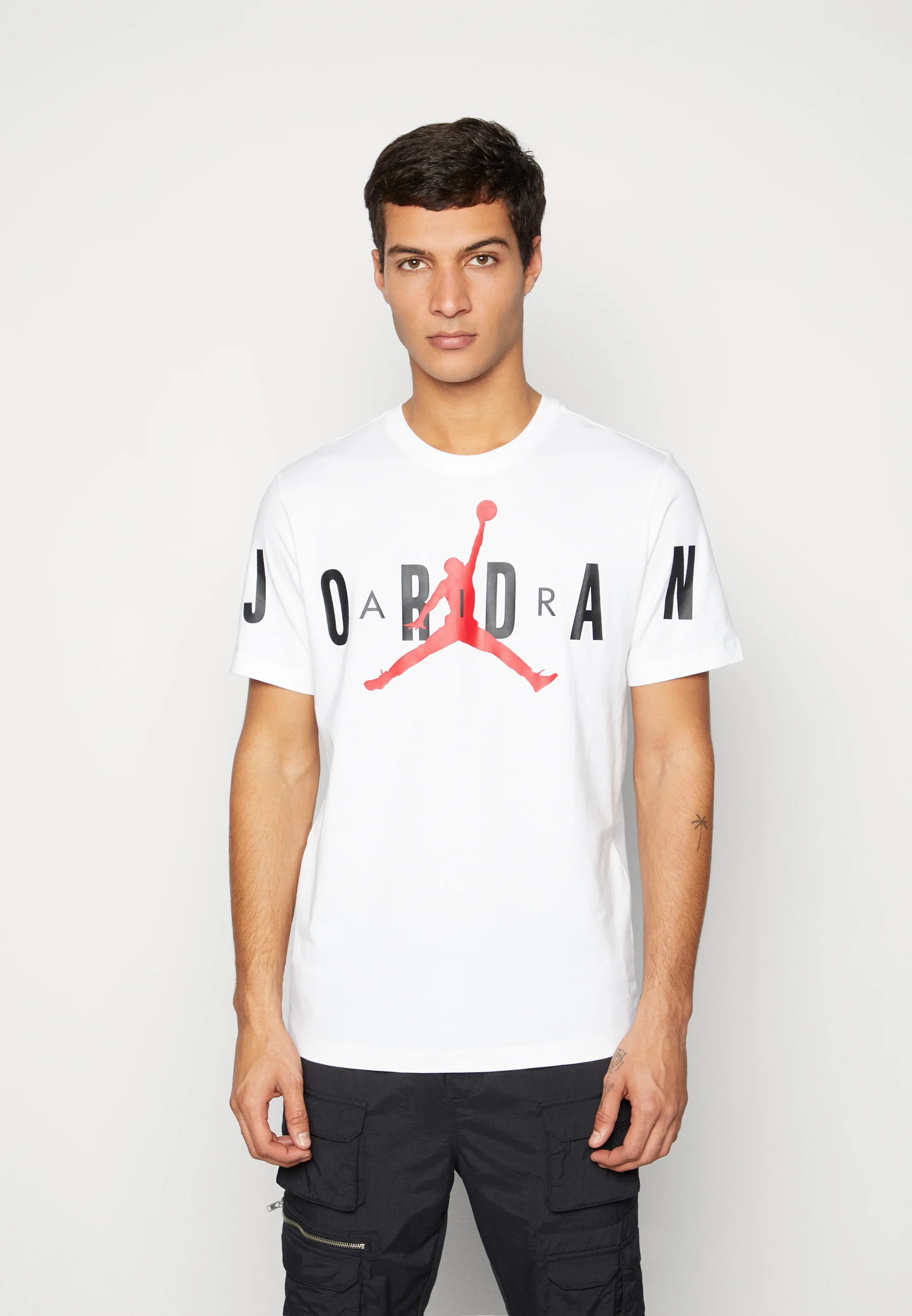 M J JD AIR STRETCH SS CREW - T-shirt con stampa