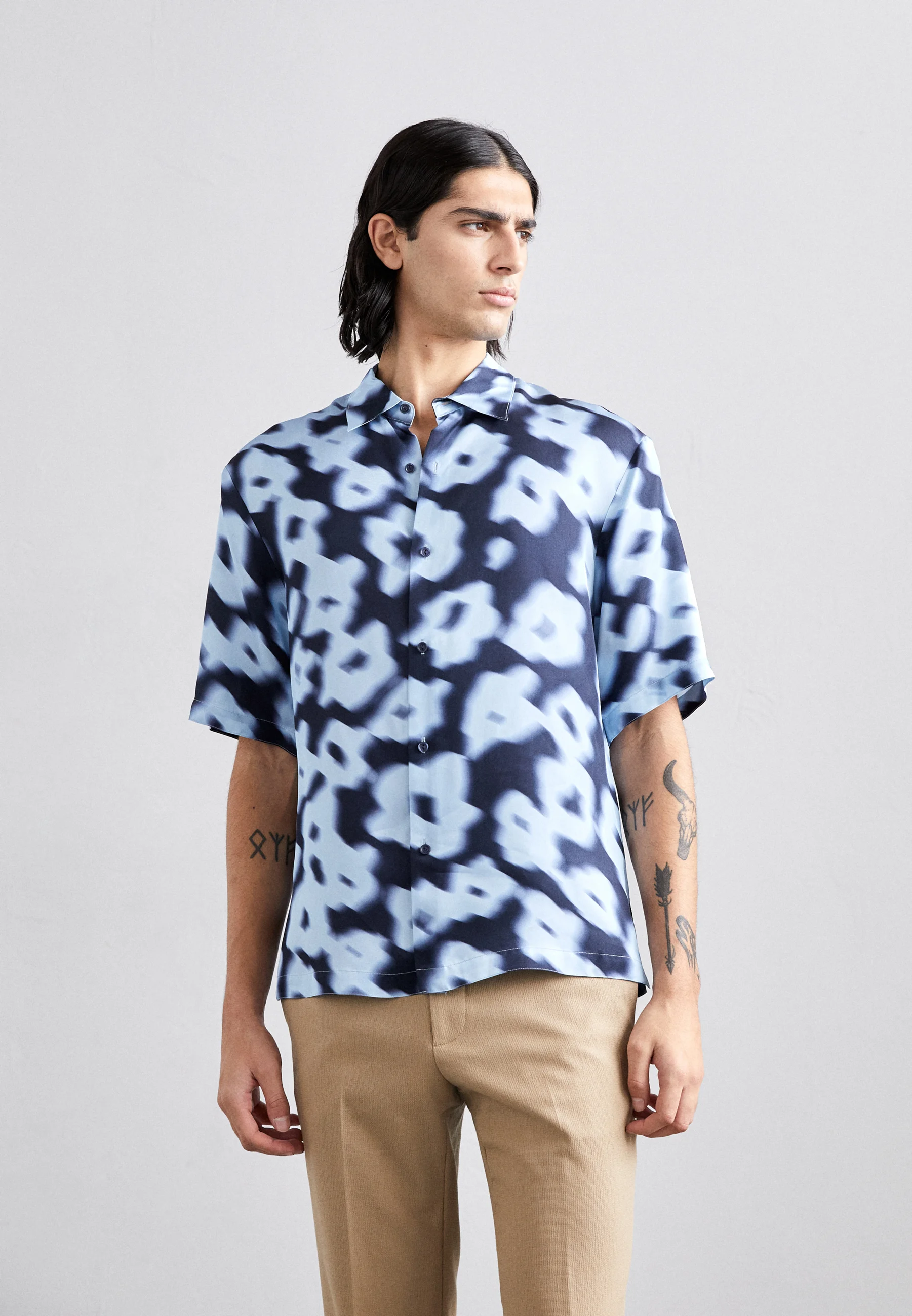 sandro SLIPPERY FLOWER - Camicia