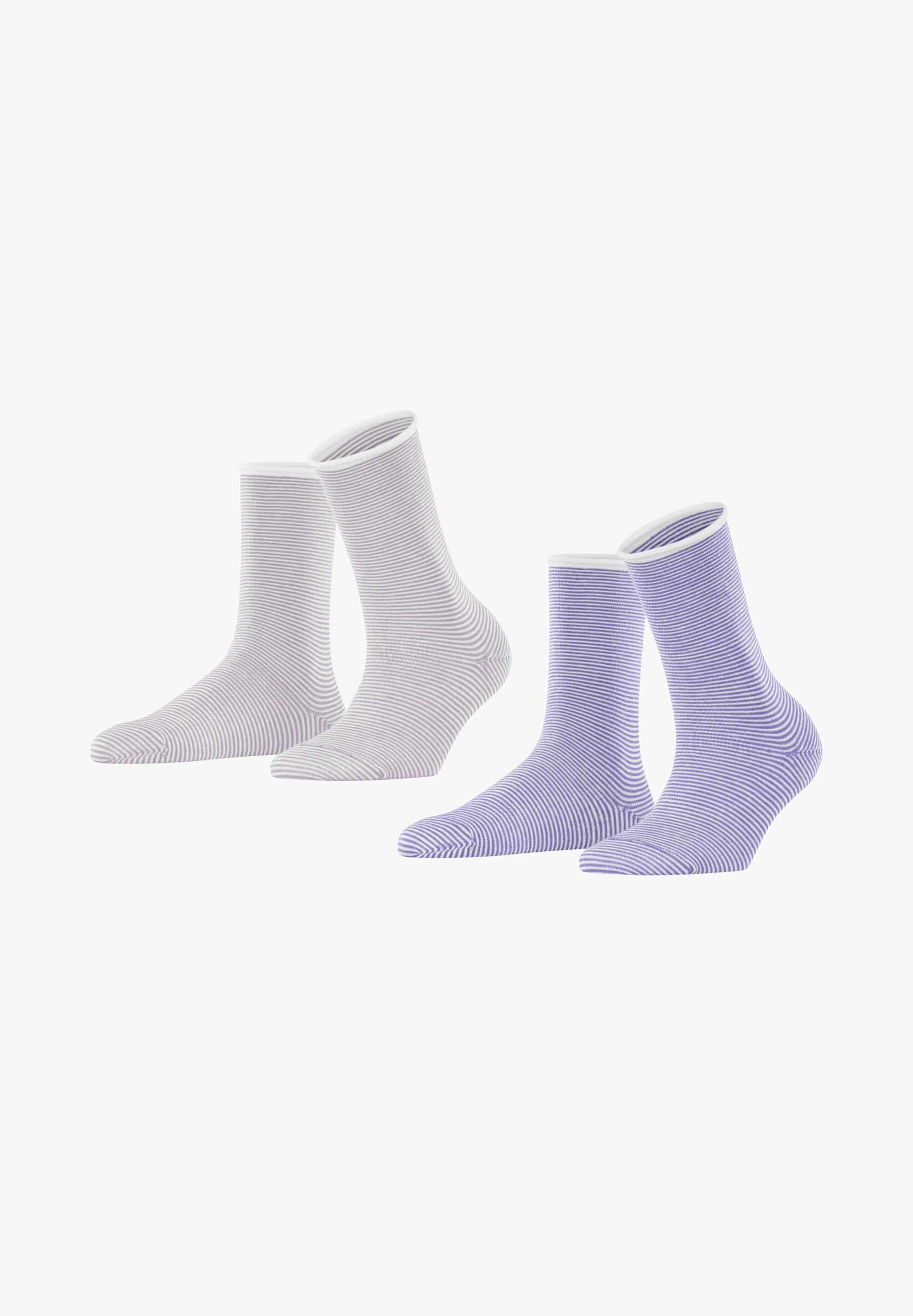 Allover Stripe 2-Pack with pattern - Calze