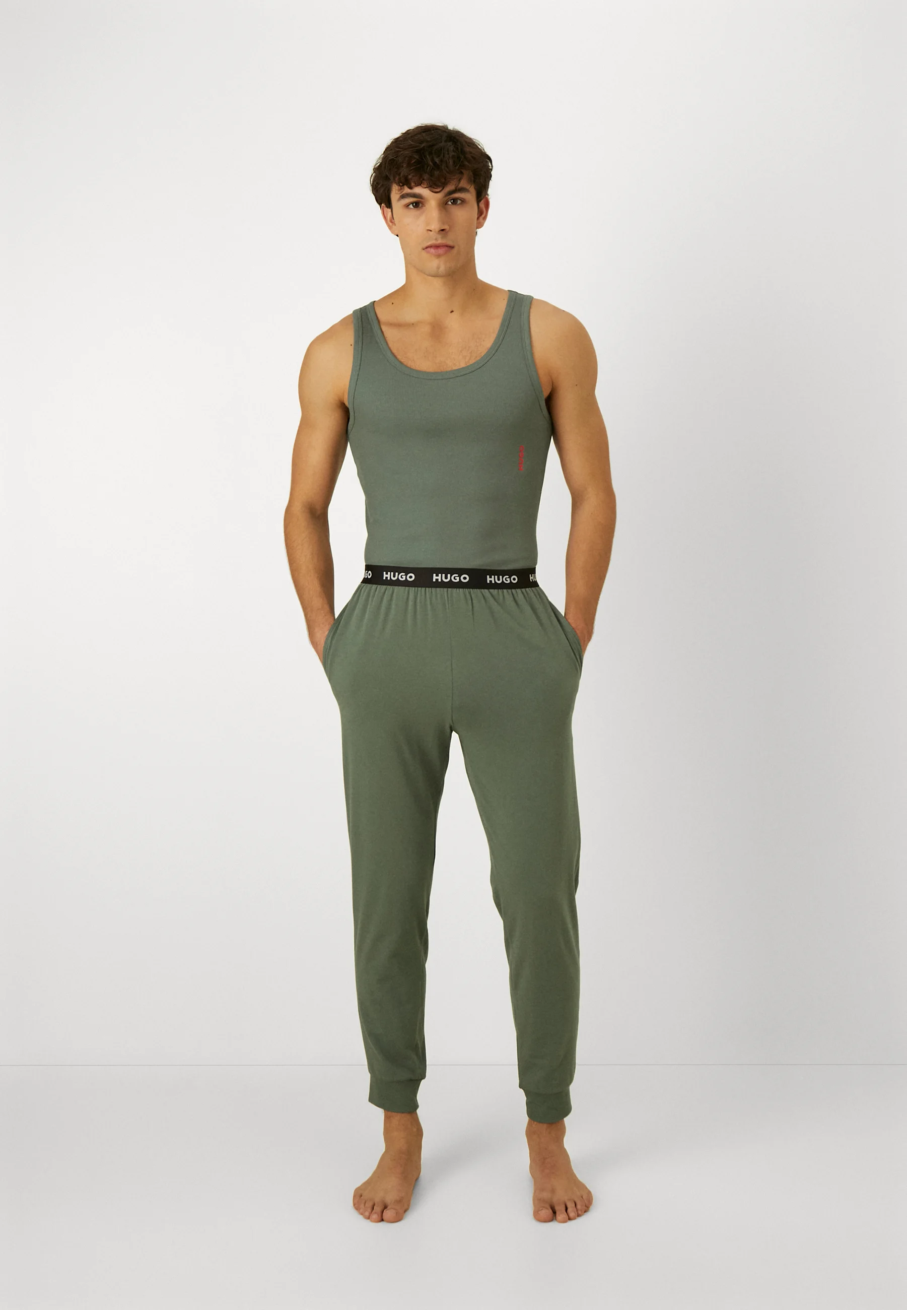 HUGO LINKED PANTS - Pantaloni del pigiama