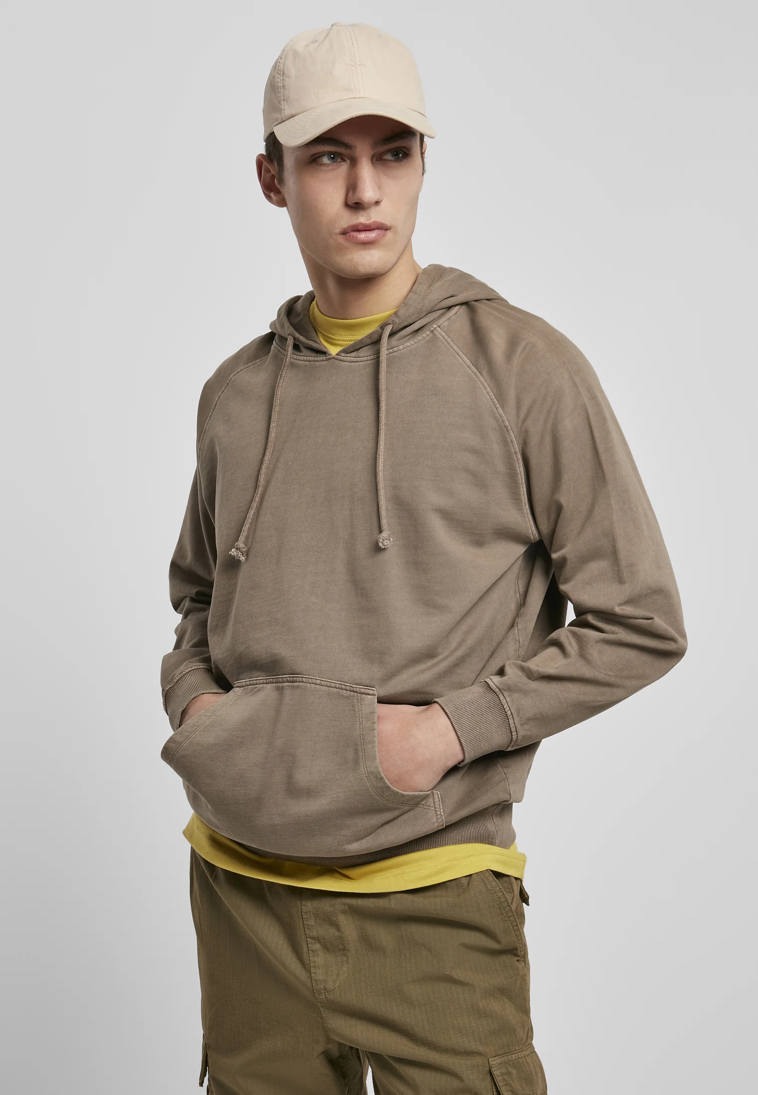 OVERDYED HOODY - Felpa con cappuccio