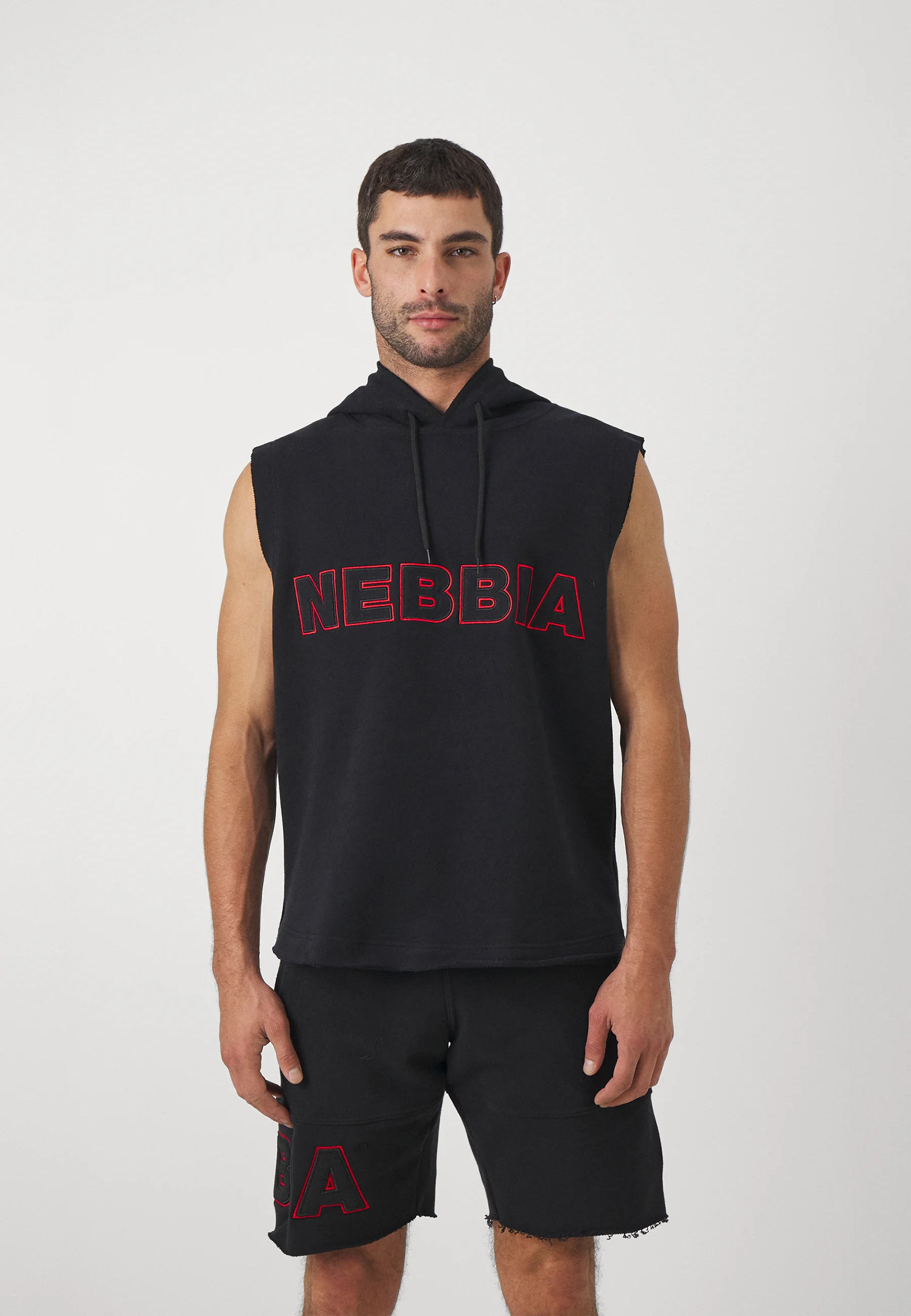 Nebbia MENS SLEEVELESS HOODIE - Top