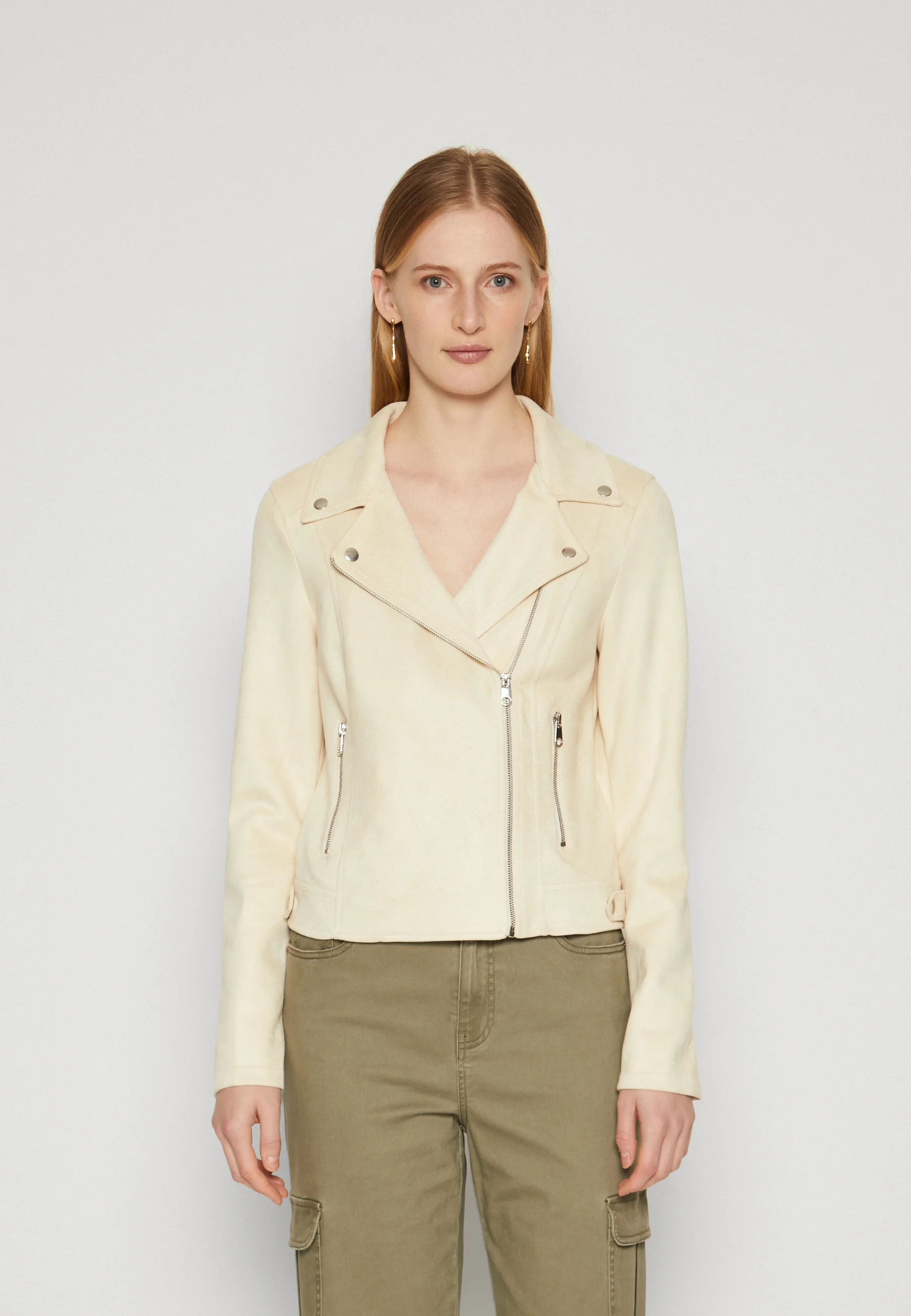 Vero Moda Tall VMJOSE SHORT - Giacca in similpelle