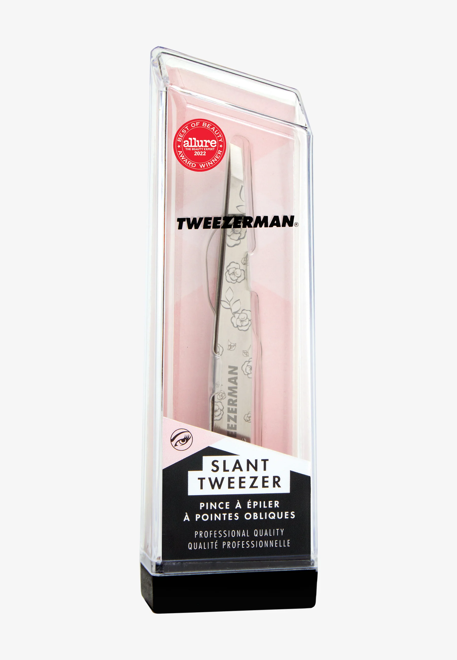 TWEEZERMAN REGENCY FINISH SLANTED SLANT TWEEZER - Accessori depilazione